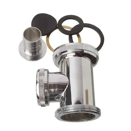 Cornat Ablauf-Zwischenstück 1 1/4" mit Geräteanschluß