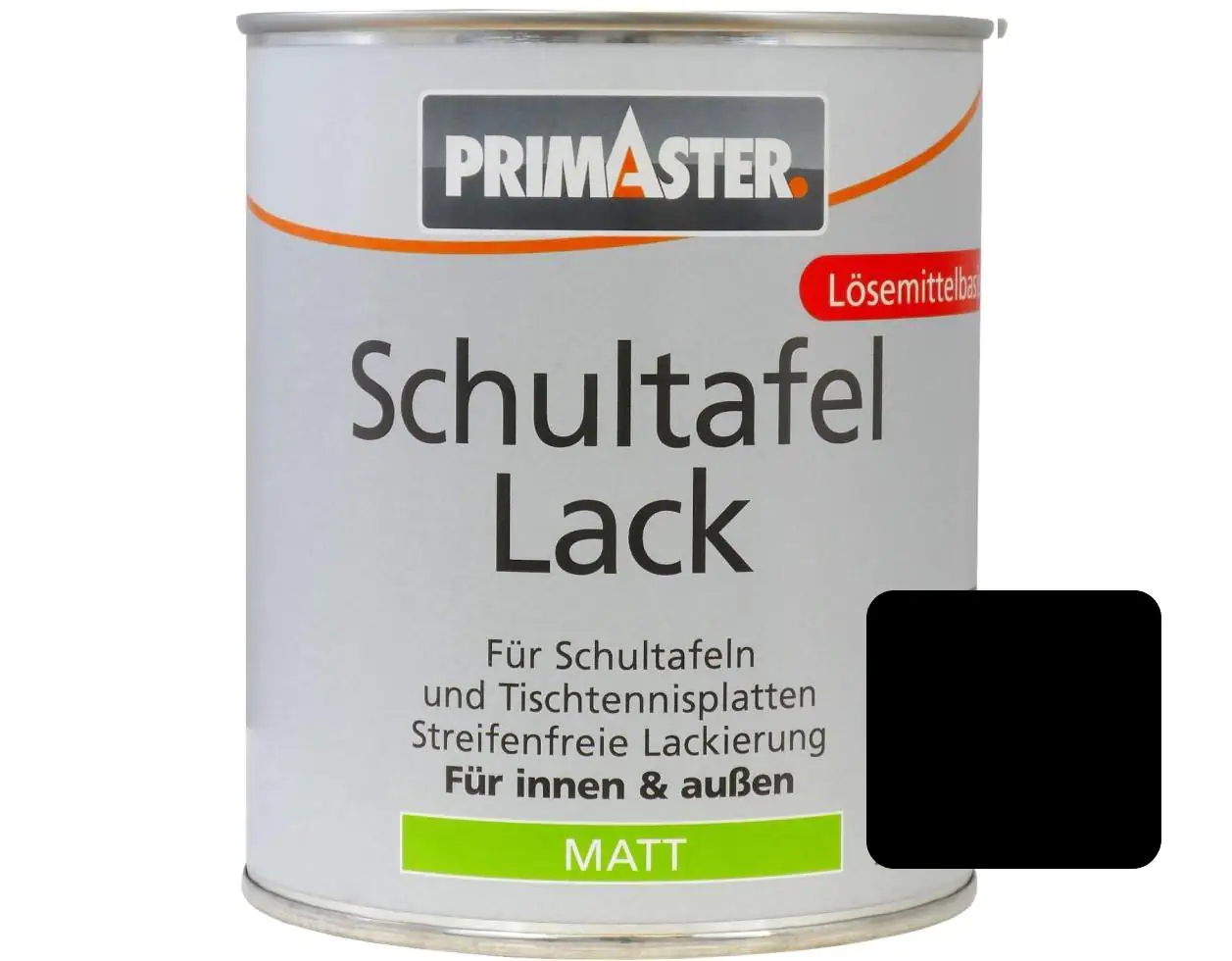 Primaster Schultafellack 375 ml tiefschwarz matt Primaster Schultafellack 375 ml tiefschwarz matt