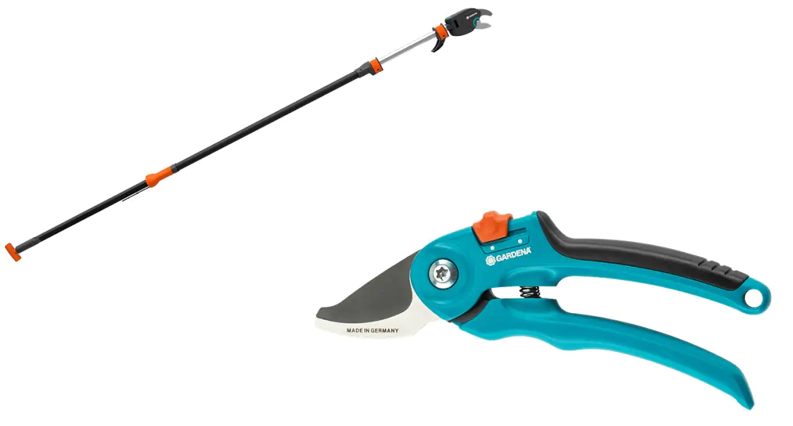 Gardena Teleskop-Baumschneider StarCut 410 Plus inkl. Gartenschere B/S