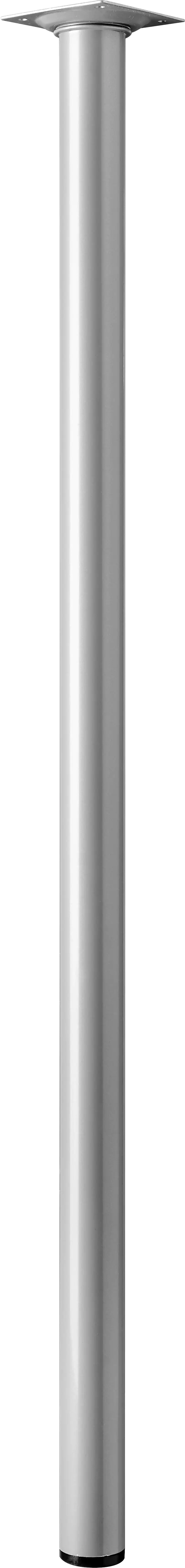 Hettich Tischbein 3,0 x 70 cm Aluminium-Optik - 1 Stück