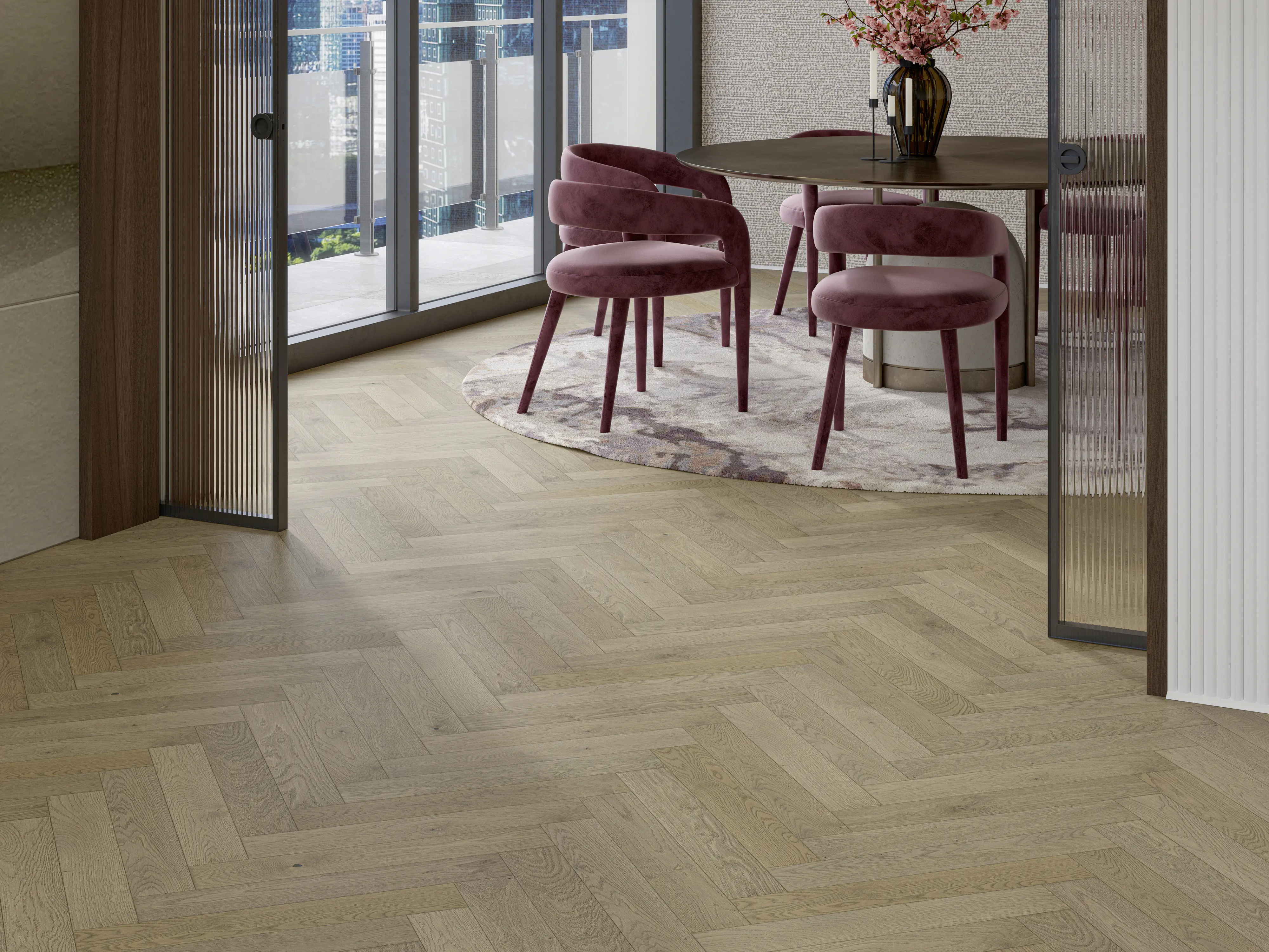 Parador Parkett Trendtime 3 Living Plus Eiche Chalet grau lackversiegelt extramatt Parador Parkett Trendtime 3 Living Plus Eiche Chalet grau lackversiegelt extramatt