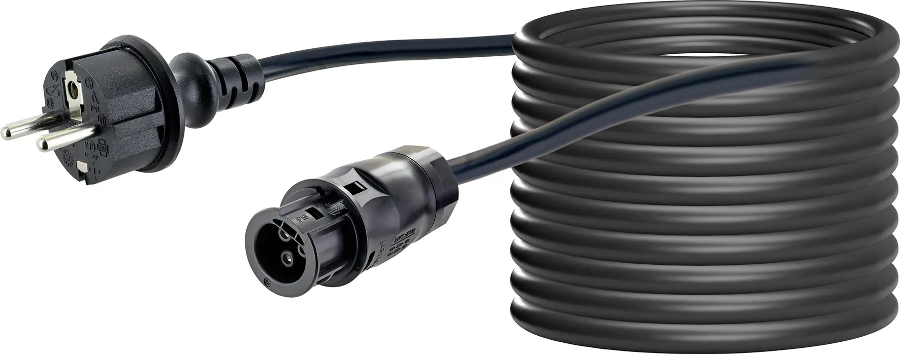 Schwaiger Anschlusskabel Wechselrichter Typ F, Anschlusskabel M25, 20m