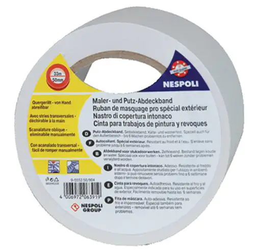 Nespoli Maler-Gipserband 50 mm x 33 m Nespoli Maler-Gipserband 50 mm x 33 m