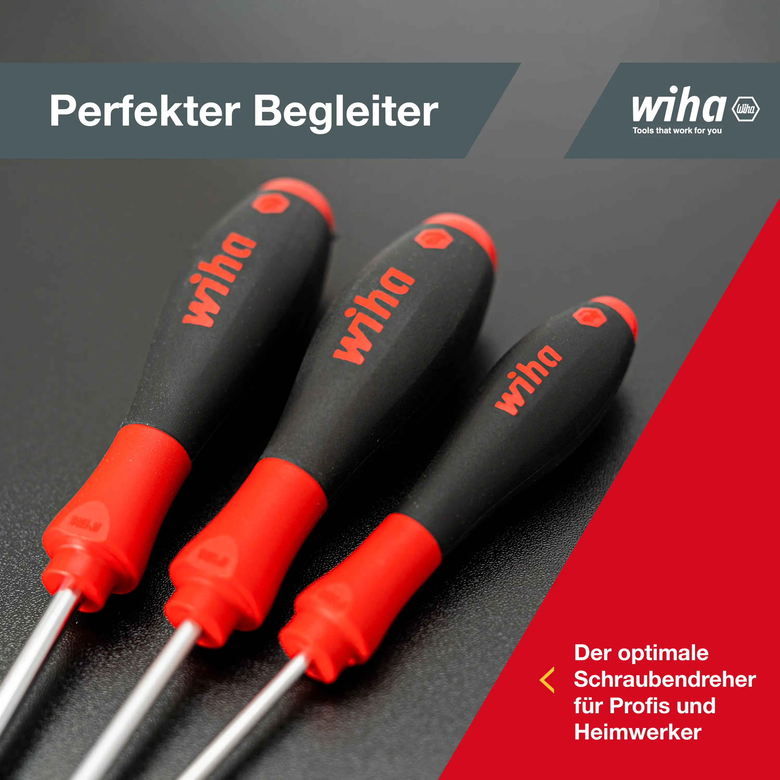 Wiha Schraubendreher Set SoftFinish® 6-teilig