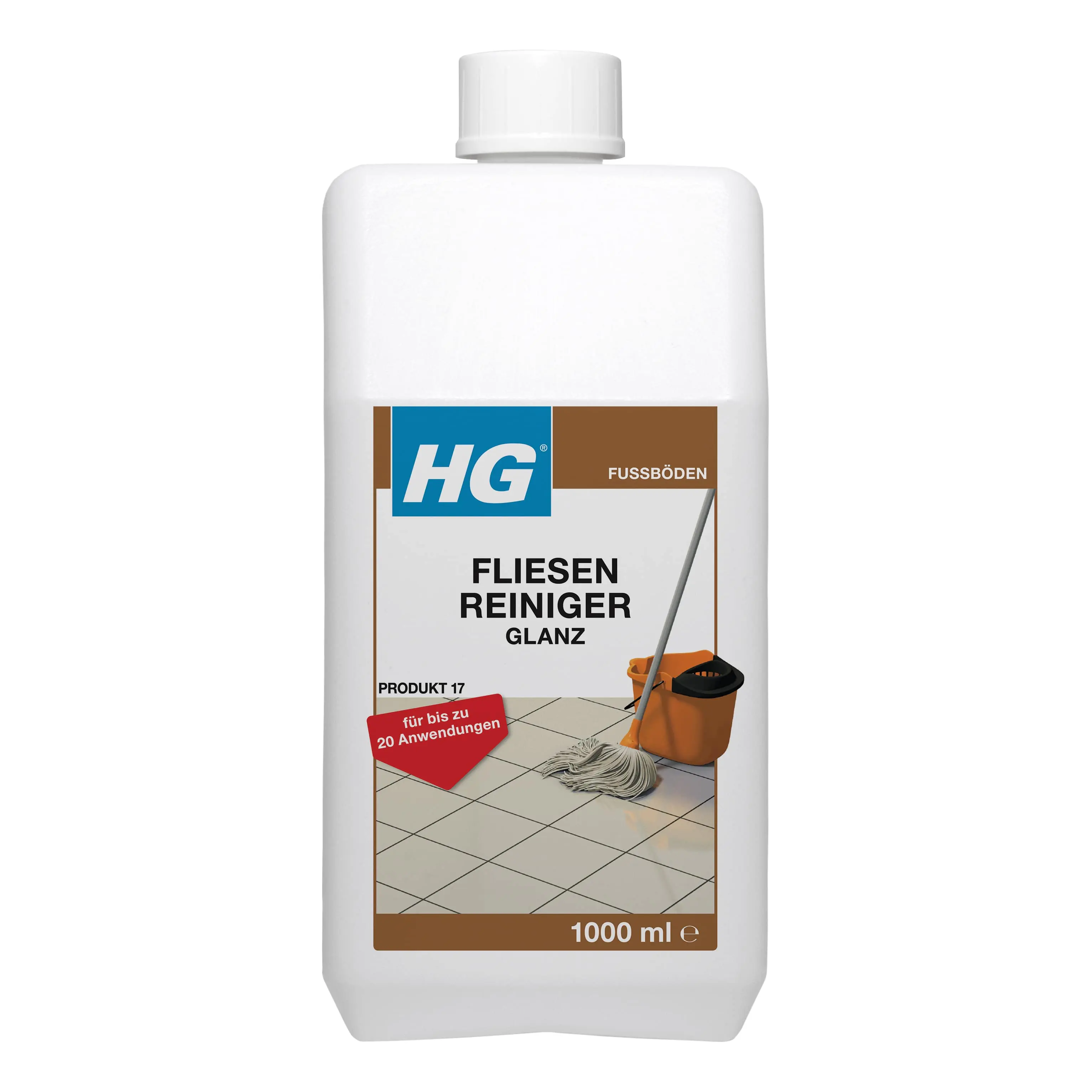 HG Fliesenreiniger Glanz 1 L