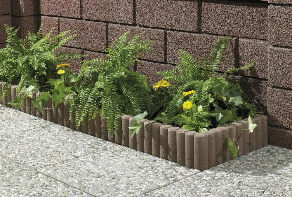 Kann Palisade 10er-Element 25 x 50 x 6 cm braun Kann Palisade 10er-Element 25 x 50 x 6 cm braun