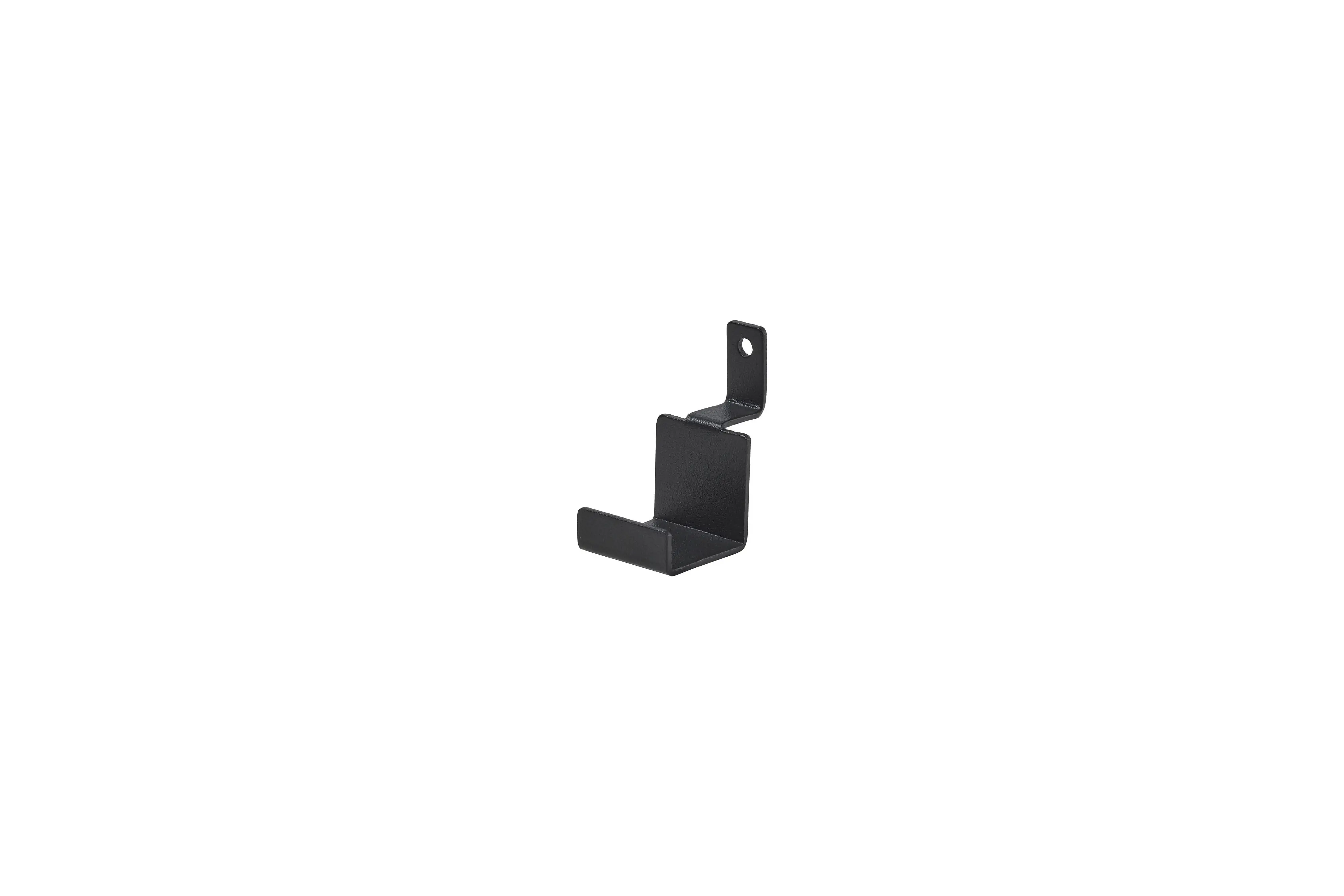 Dolle Haken für Akustikpaneele 4,4 x 4 x 2,5 cm schwarz 2 Stück