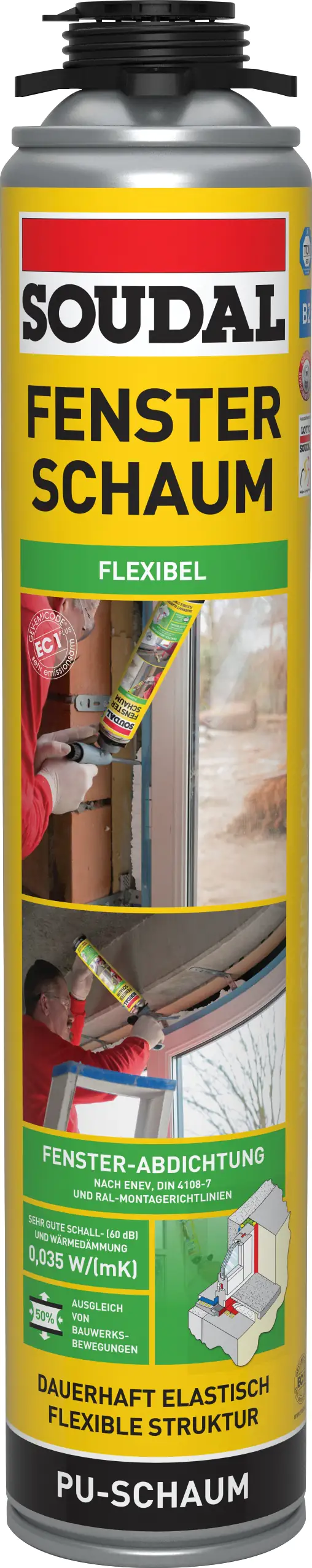 Soudal B2 Fensterschaum 750 ml