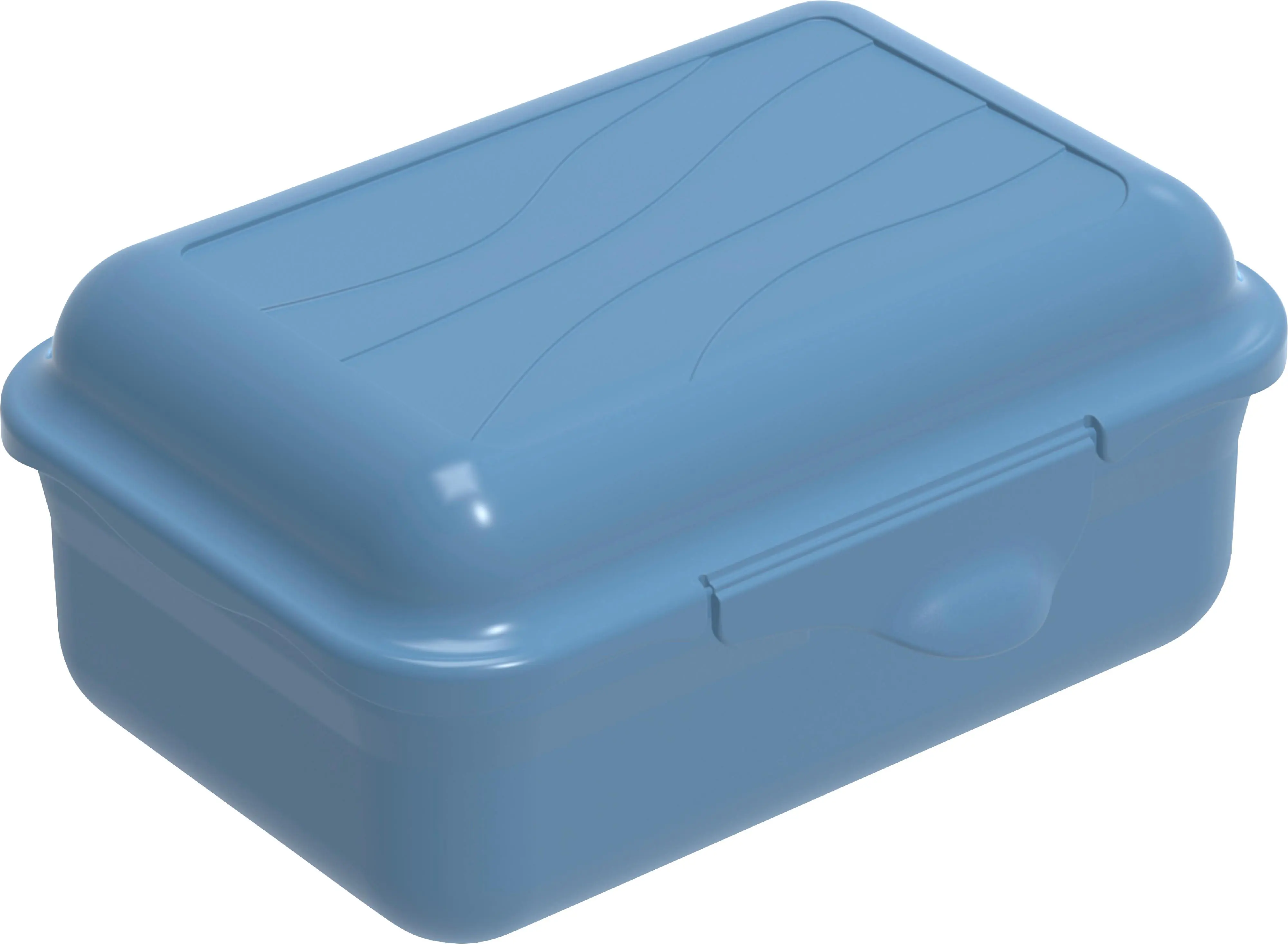 Rotho Brotdose Funbox 0,4 l, 12,5 x 9 x 5,8 cm, horizon blue