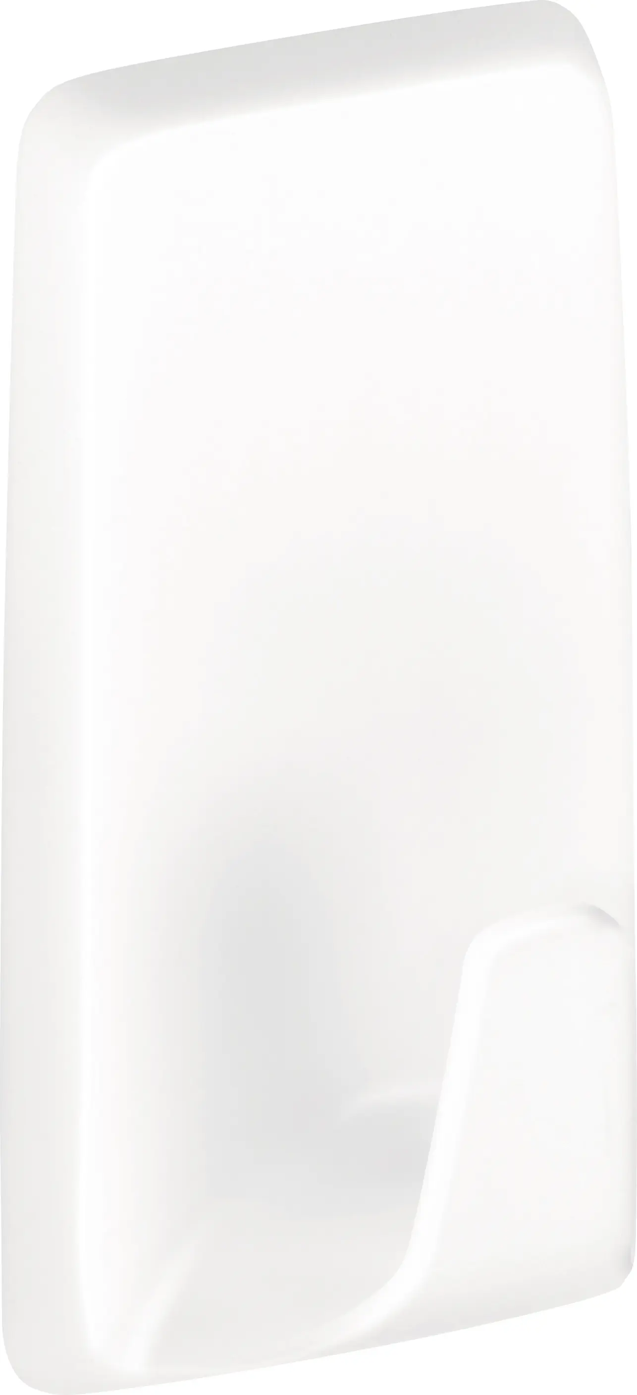 tesa Powerstrips Haken Small rechteckig, weiß, 3 Haken