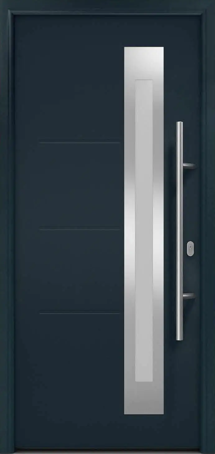 EcoStar Haustür ISOPRO IP 780S anthrazitgrau 110 x 210 cm EcoStar Haustür ISOPRO IP 780S anthrazitgrau 110 x 210 cm