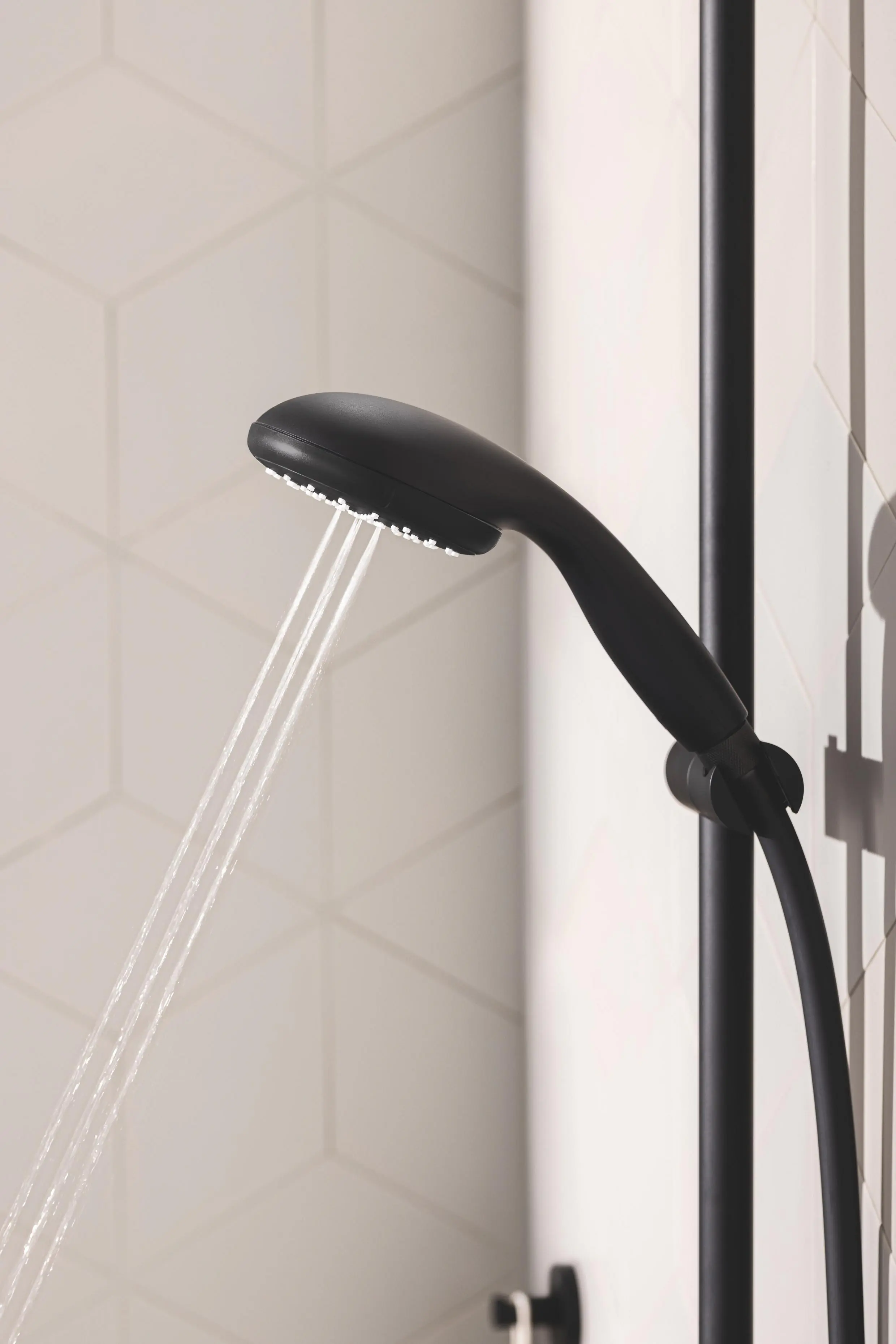 Grohe Vitalio Handbrause Start 100 2 Strahlarten matt schwarz