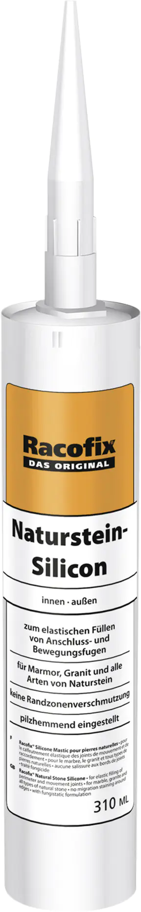 Racofix Naturstein Silikon hellbeige 310 ml