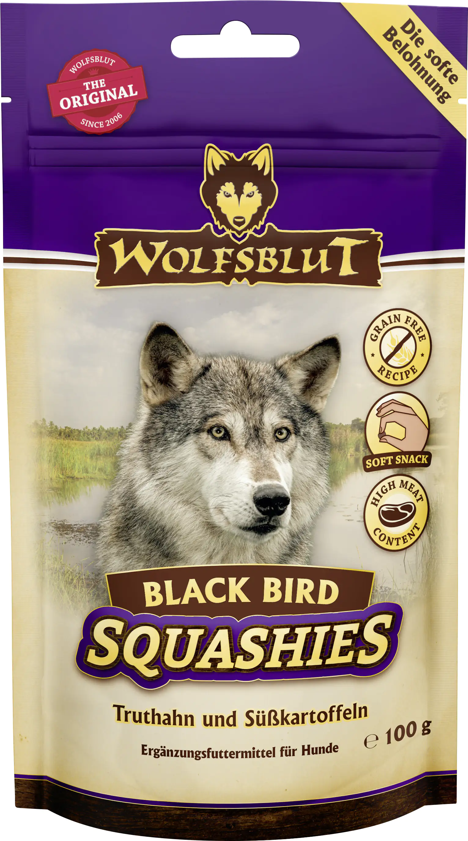 Wolfsblut Black Bird Squashies Snack 100 g