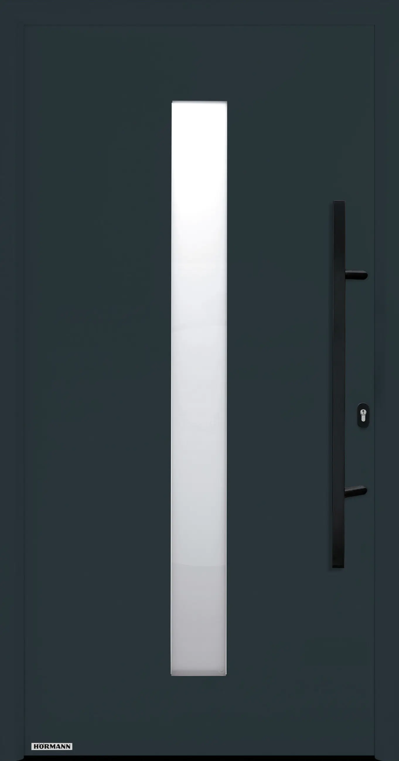 Hörmann Haustür Thermo65 Motiv 610S anthrazitgrau Rechts 110 x 210 cm Hörmann Haustür Thermo65 Motiv 610S anthrazitgrau Rechts 110 x 210 cm