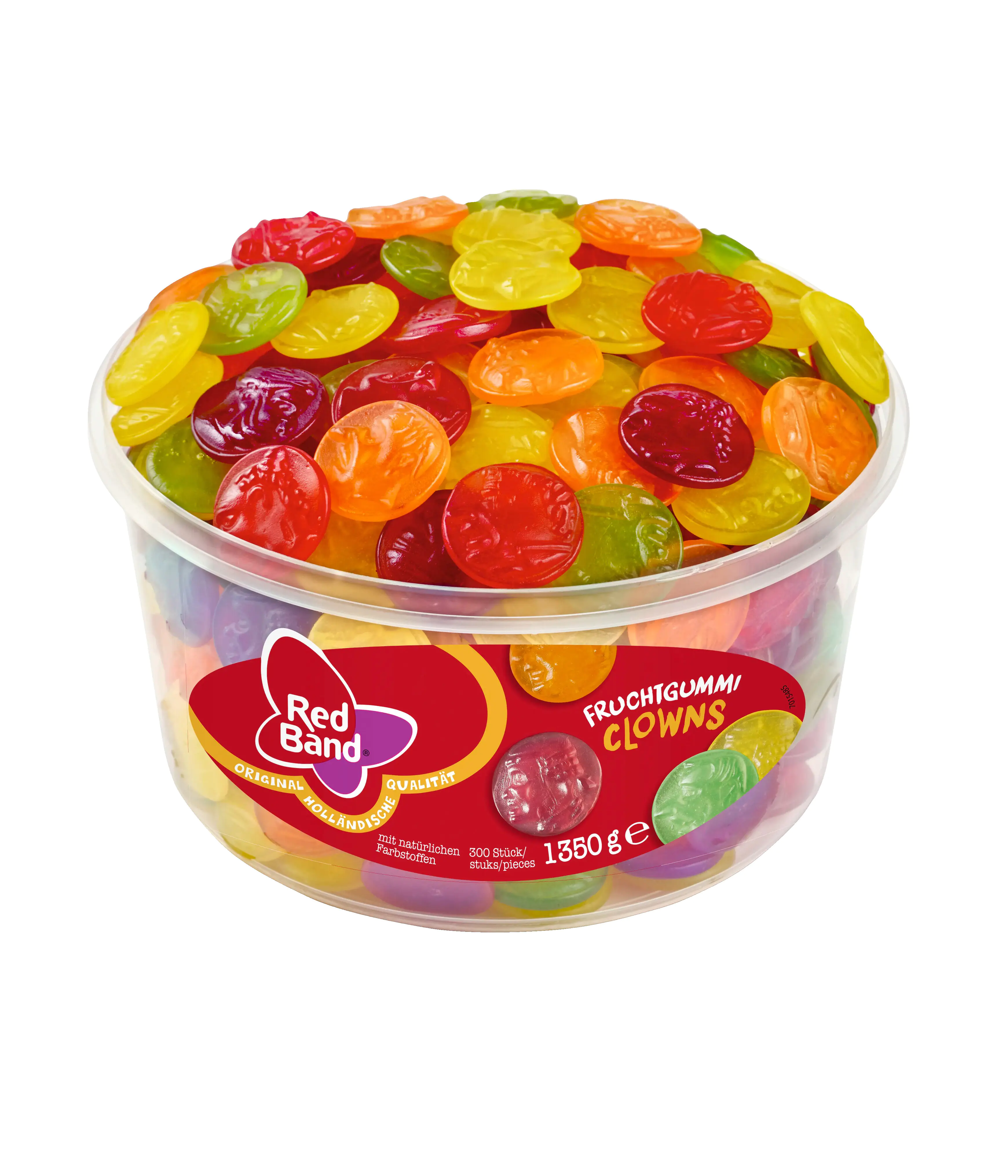Red Band Fruchtgummi Clowns 1350 g