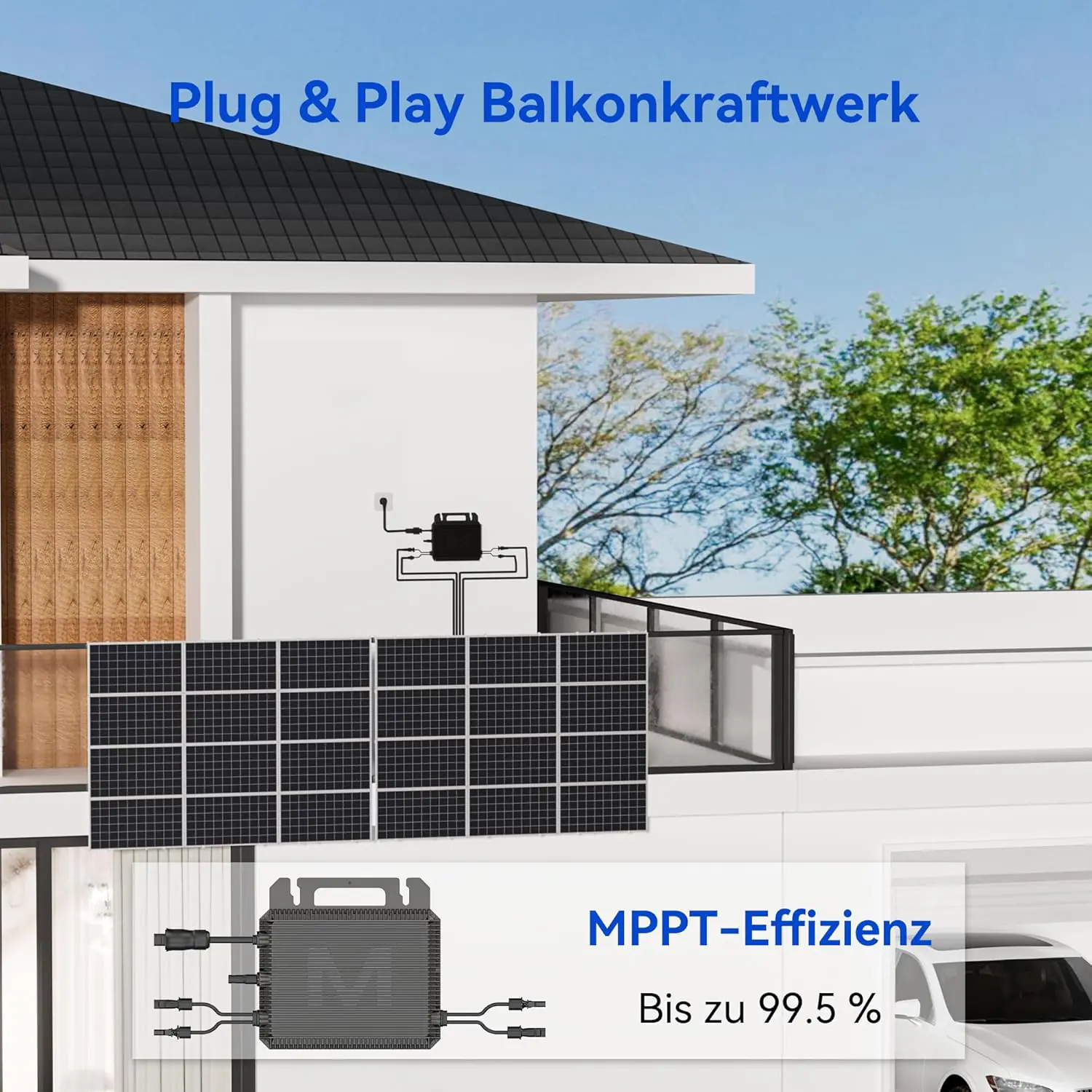Marstek Wechselrichter MST-MI0800W Microinverter 800W Marstek Wechselrichter MST-MI0800W Microinverter 800W