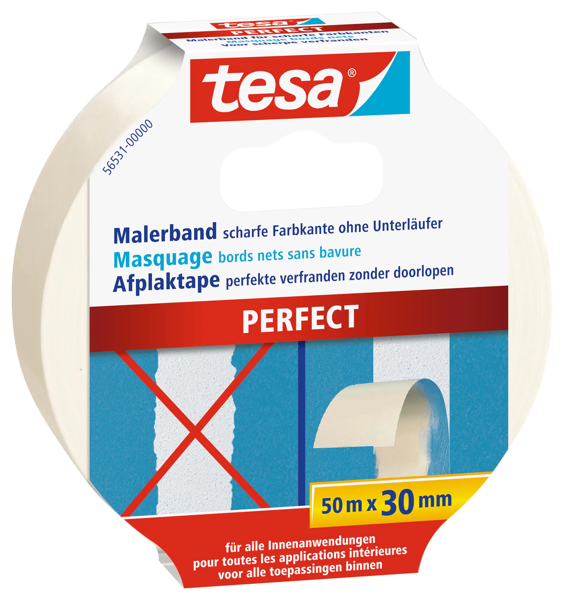 tesa Malerband Perfect tesa Malerband Perfect 50 m x 30 mm, beige