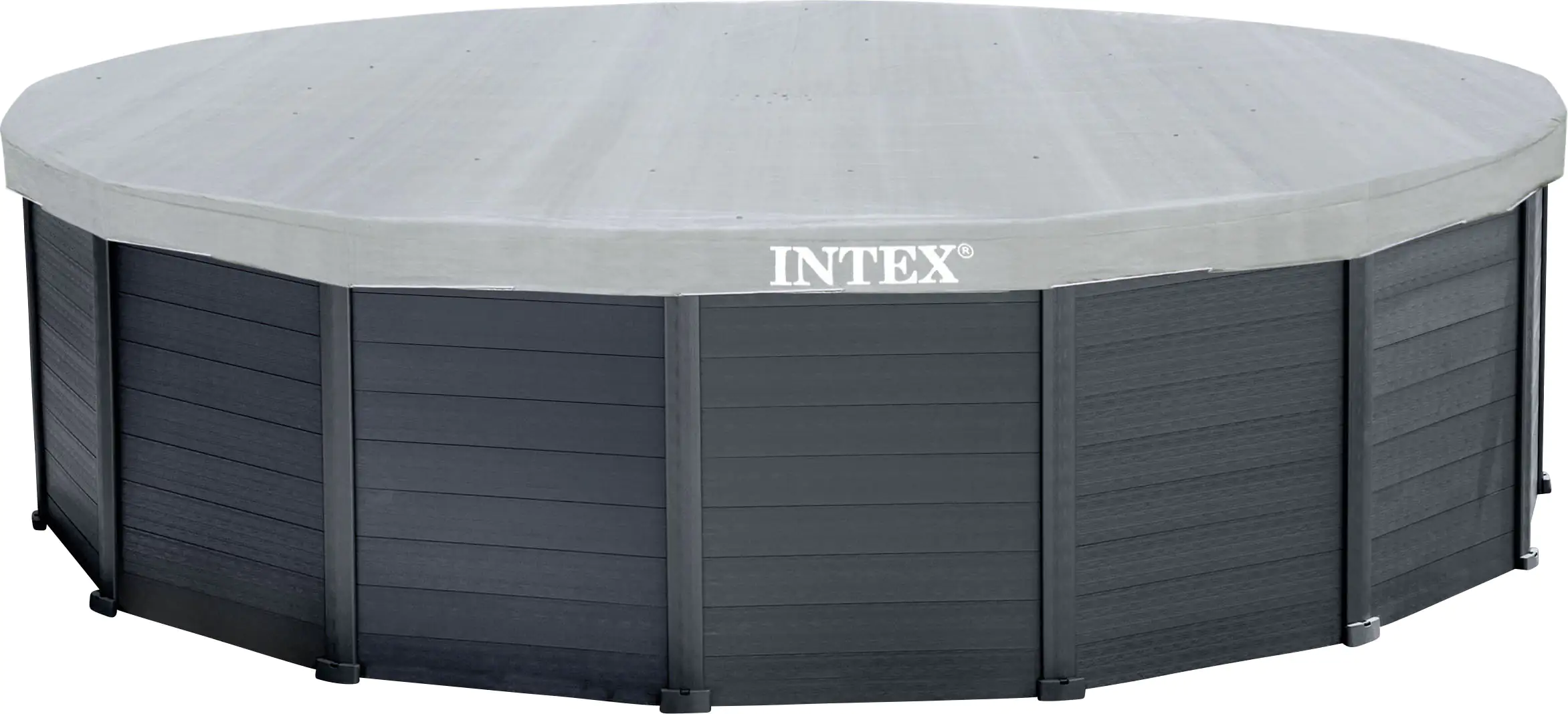 Intex Frame Pool Set Graphit Ø 478 x 124 cm Intex Frame Pool Set Graphit Ø 478 x 124 cm
