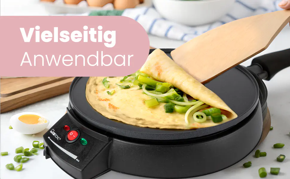 Clatronic Crepemaker CM 3372 Ø29 cm 900 W