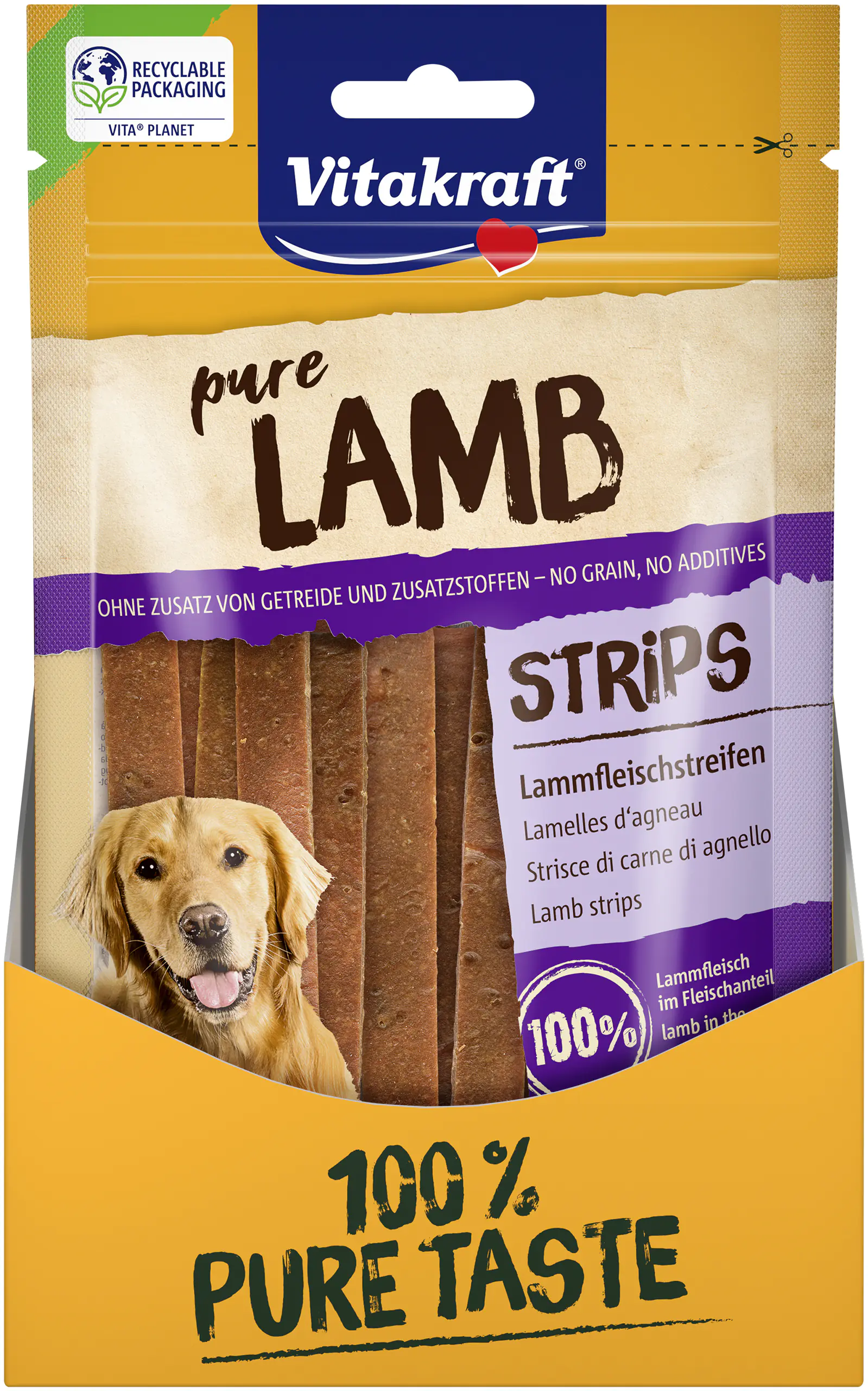 Vitakraft LAMB Lammfleischstreifen 80 g Vitakraft LAMB Lammfleischstreifen 80 g