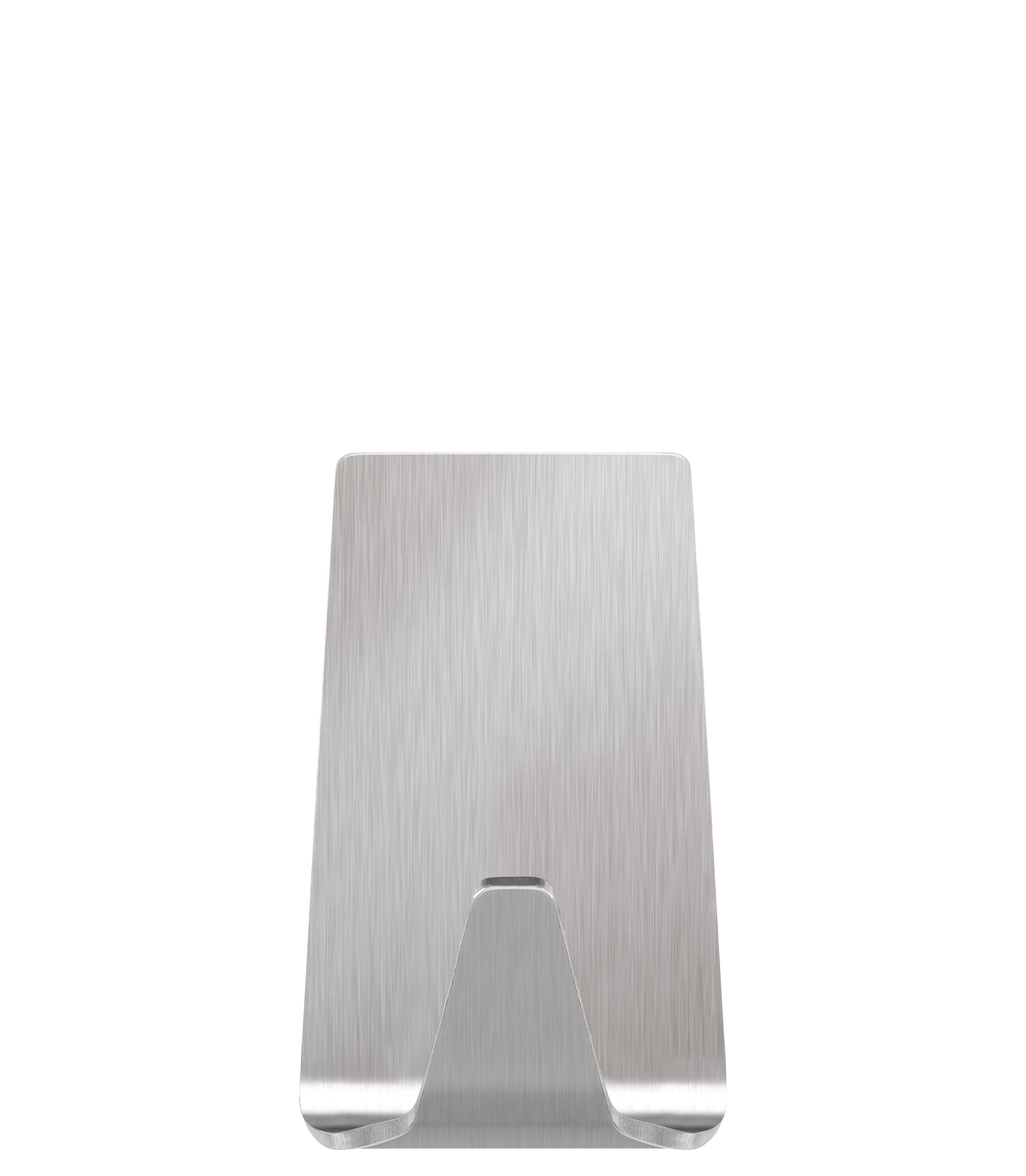 tesa Powerstrips Haken Small rechteckig, Edelstahl