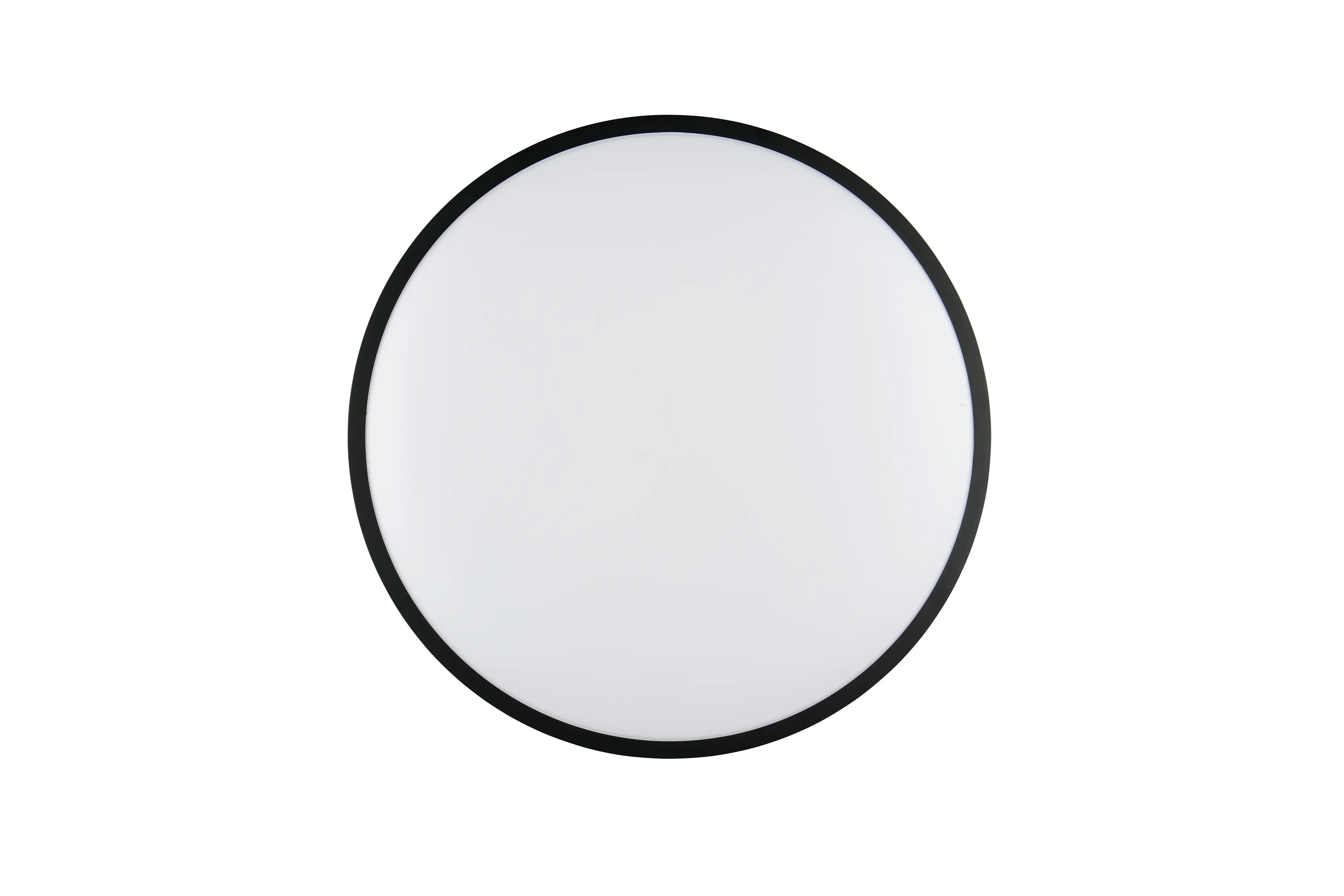 Reality LED Deckenleuchte Slope Ø 49 cm schwarz matt 34 W warmweiß-kaltweiß dimmbar