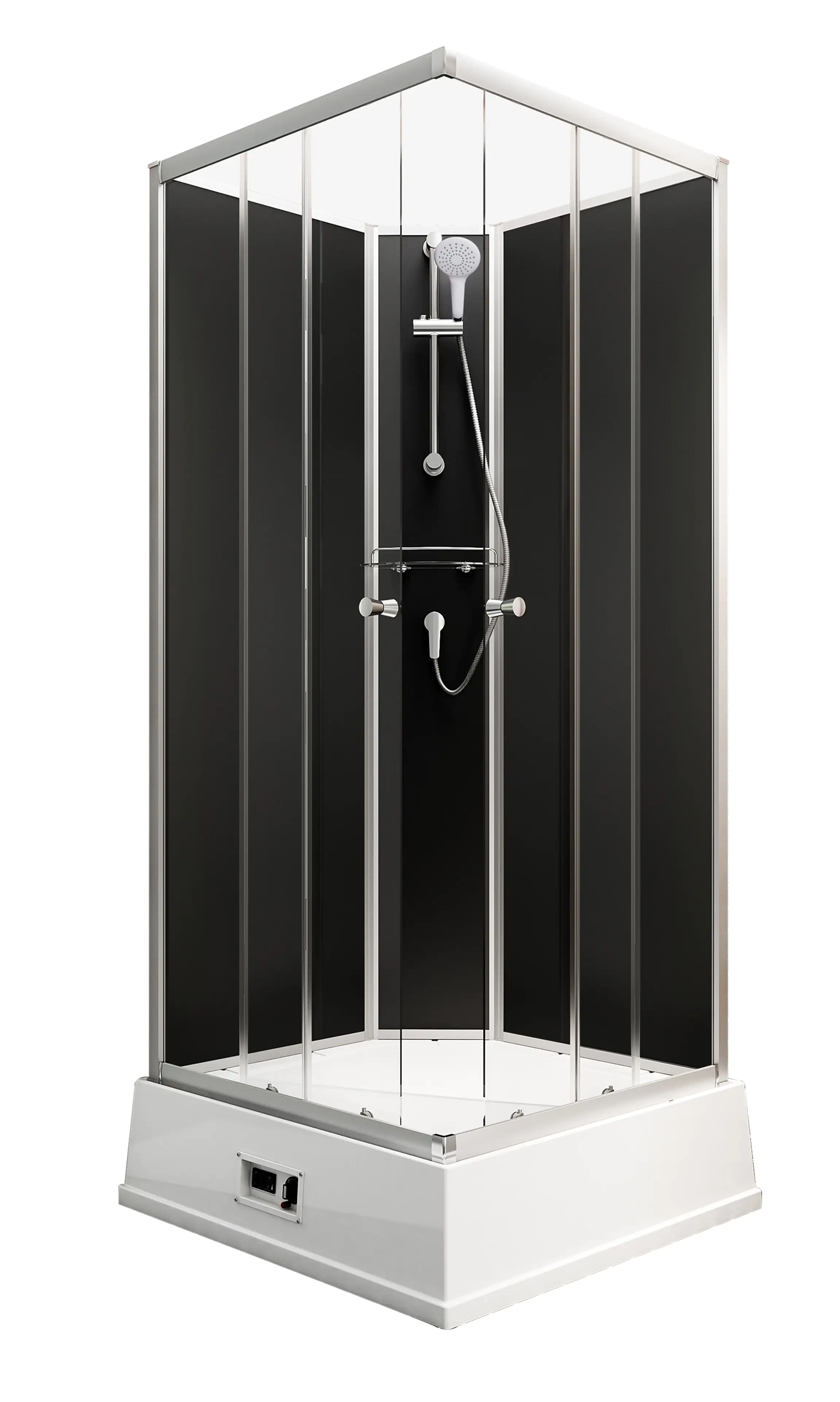 Schulte Komplettduschkabine Korfu II 94 x 110 x 215 cm mit Boiler+Pumpe Schulte Komplettduschkabine Korfu II 94 x 110 x 215 cm mit Boiler+Pumpe