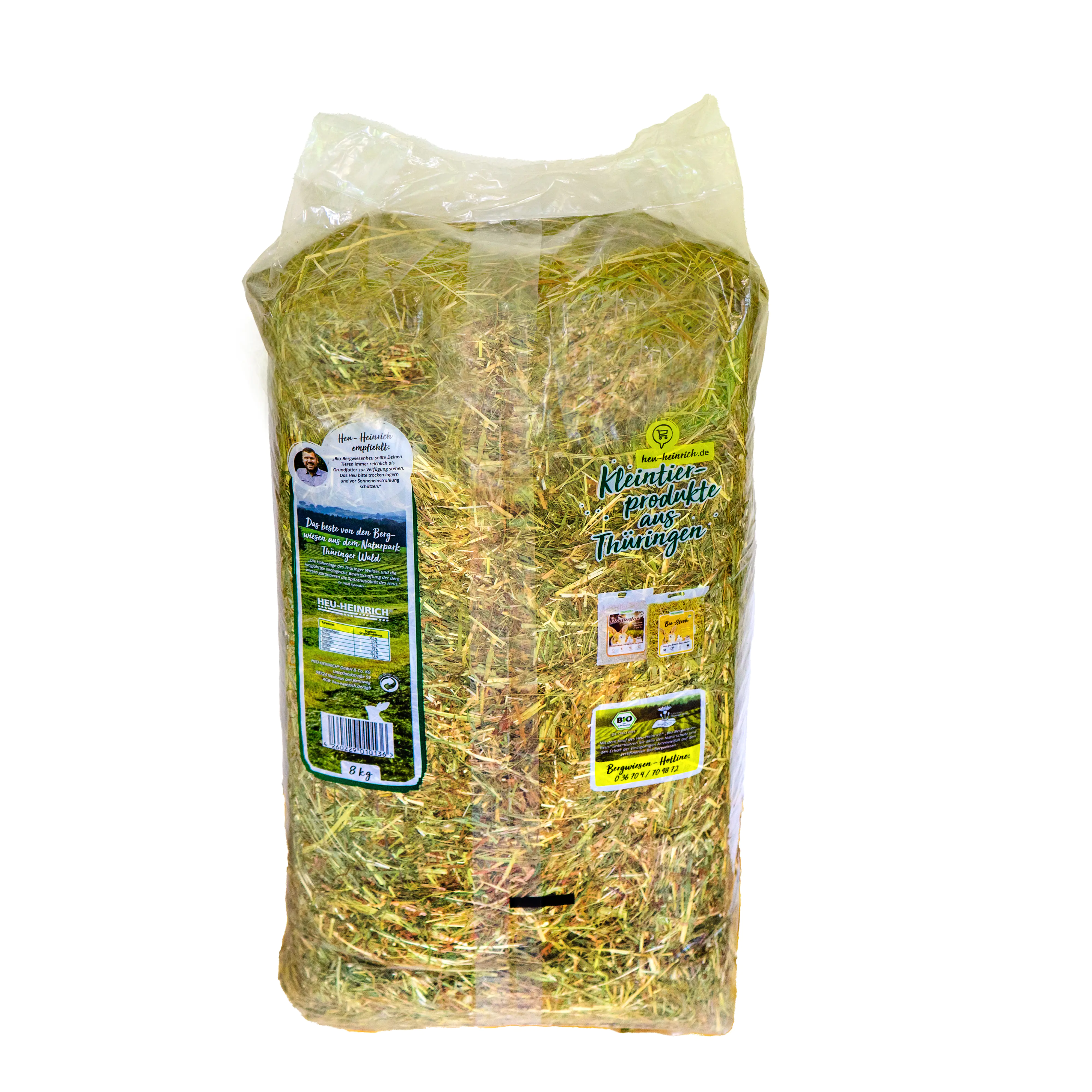 Heu Heinrich Bio Bergwiesenheu 8 kg