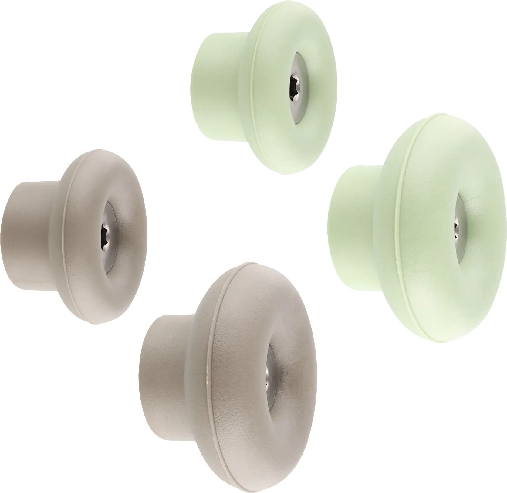 Wagner Wandhaken-Set hooks4home Dot Tragkraft bis 2 kg Kunststoff grün taupe 4 Stück Wagner Wandhaken-Set hooks4home Dot Tragkraft bis 2 kg Kunststoff grün taupe 4 Stück