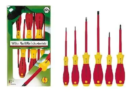 Wiha Schraubendrehersatz Electric 6-teilig Kreuz-/Schlitz Wiha Schraubendrehersatz Electric 6-teilig Kreuz-/Schlitz