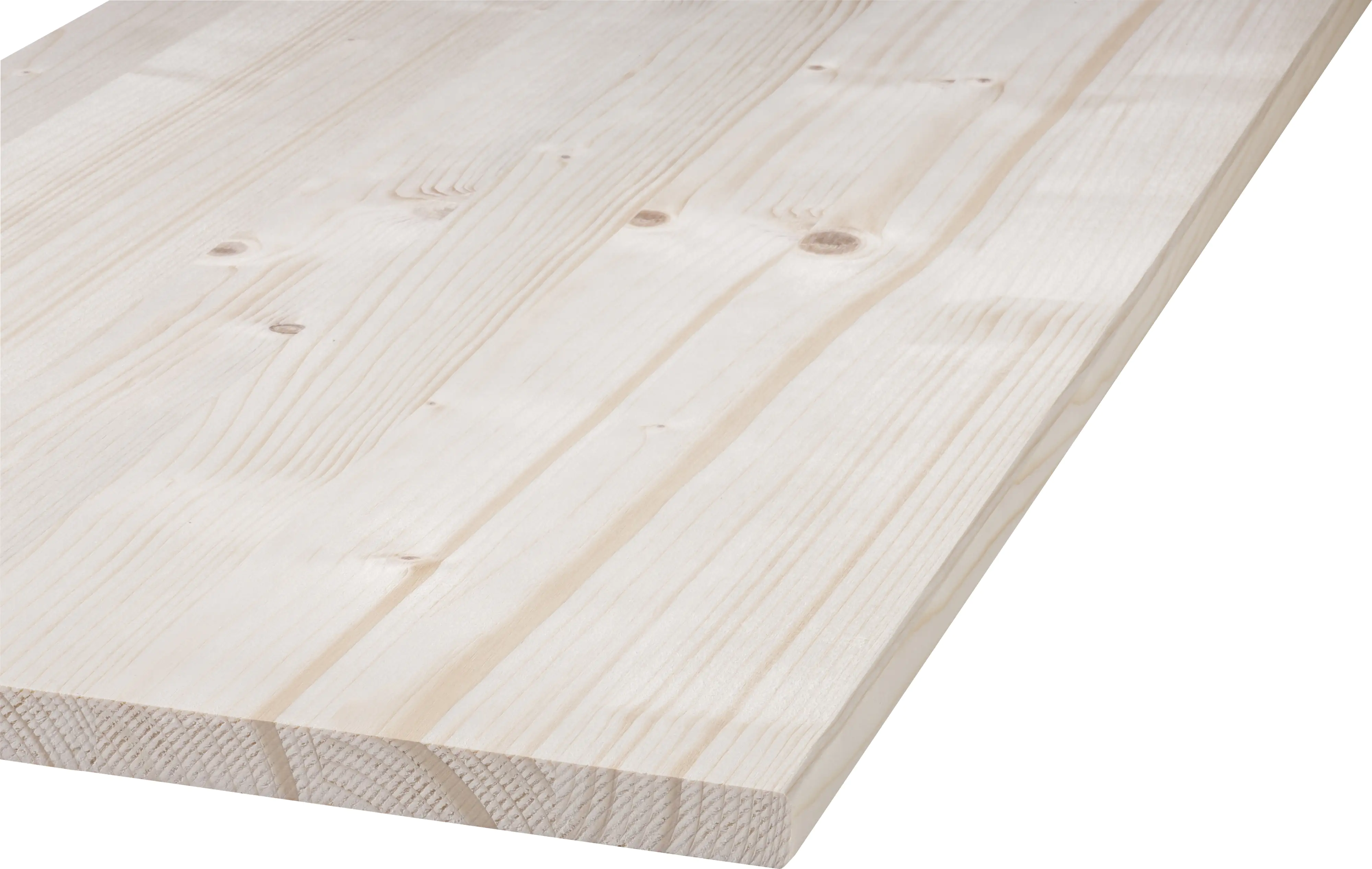 Leimholzplatte Nadelholz geschliffen Kanten gefast 120 x 30 cm 18 mm Leimholzplatte Nadelholz geschliffen Kanten gefast 120 x 30 cm 18 mm