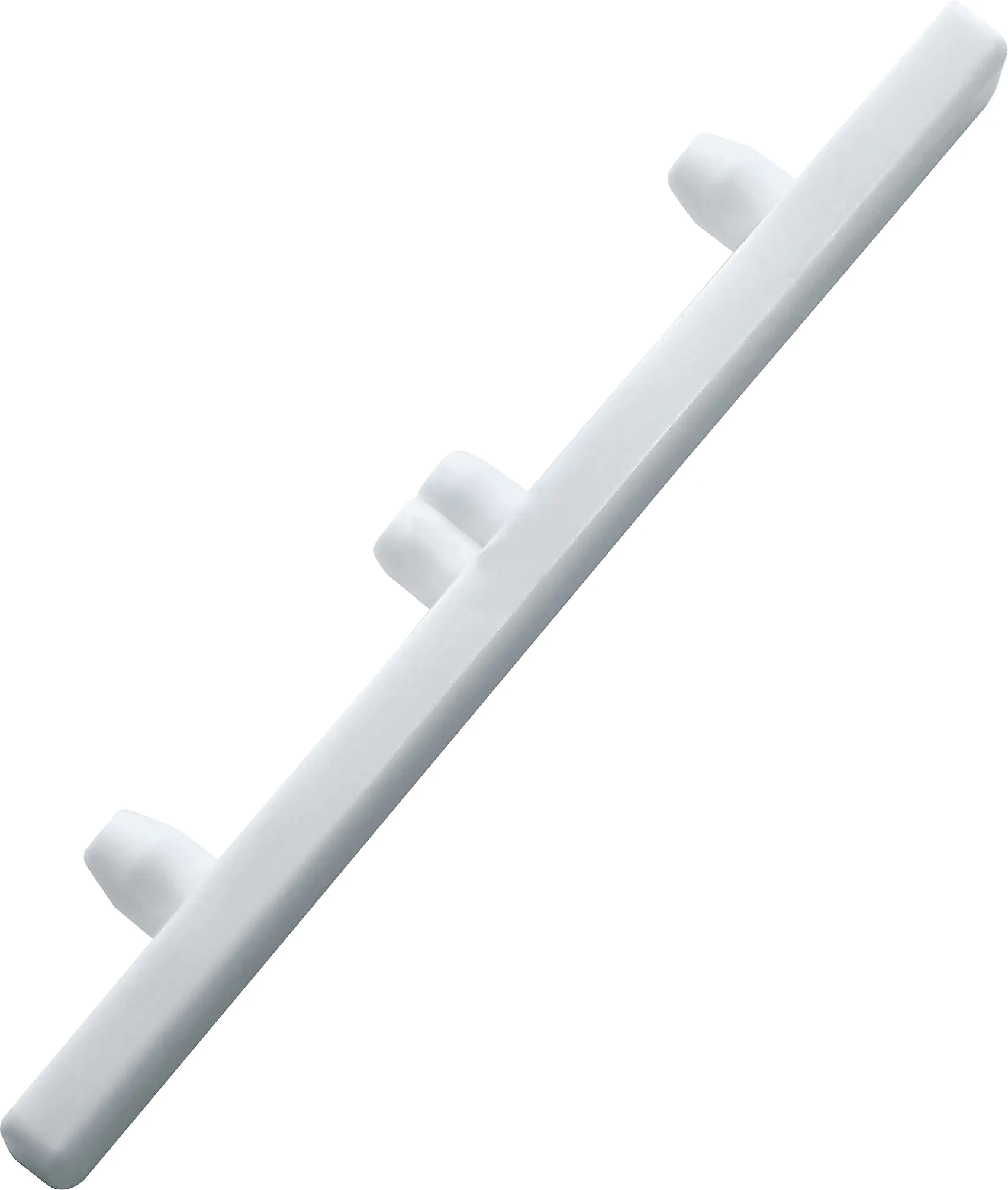 Gardinia Endstück für Alu Vorhangschiene 3-lfg., weiß