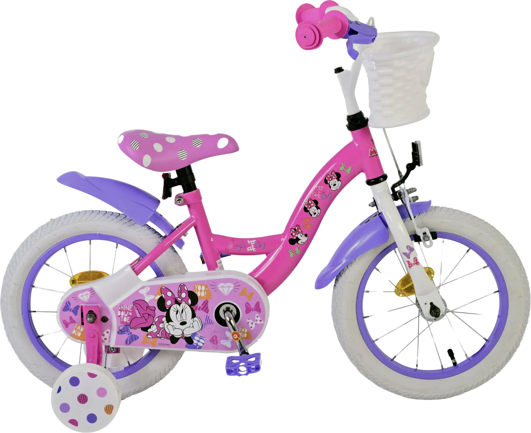 Disney Kinderfahrrad Minnie Cutest Ever 14 Zoll pink Disney Kinderfahrrad Minnie Cutest Ever 14 Zoll pink