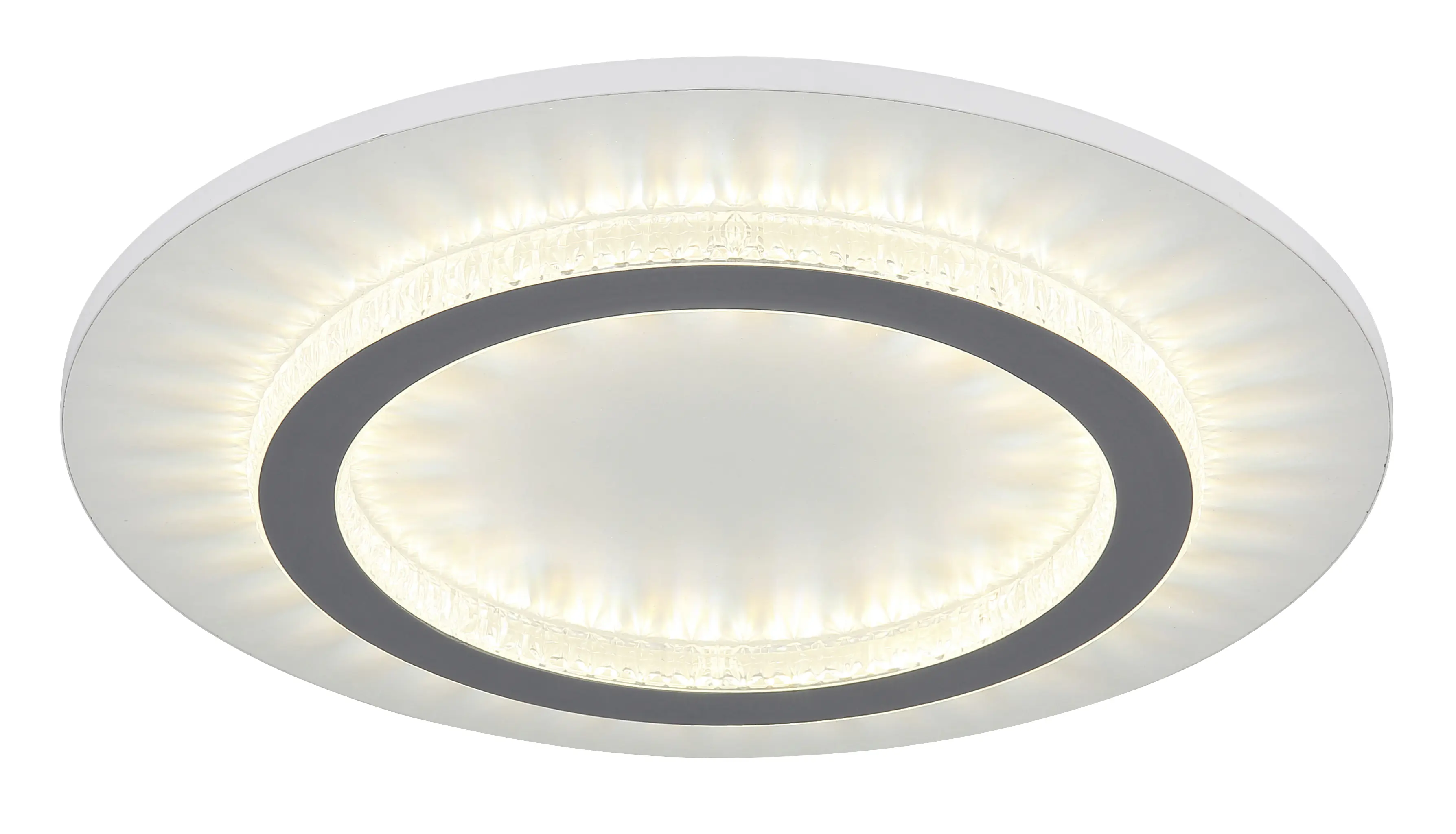 Globo Deckenleuchte Jayden Ø 35 x 5,5 cm weiß warmweiß