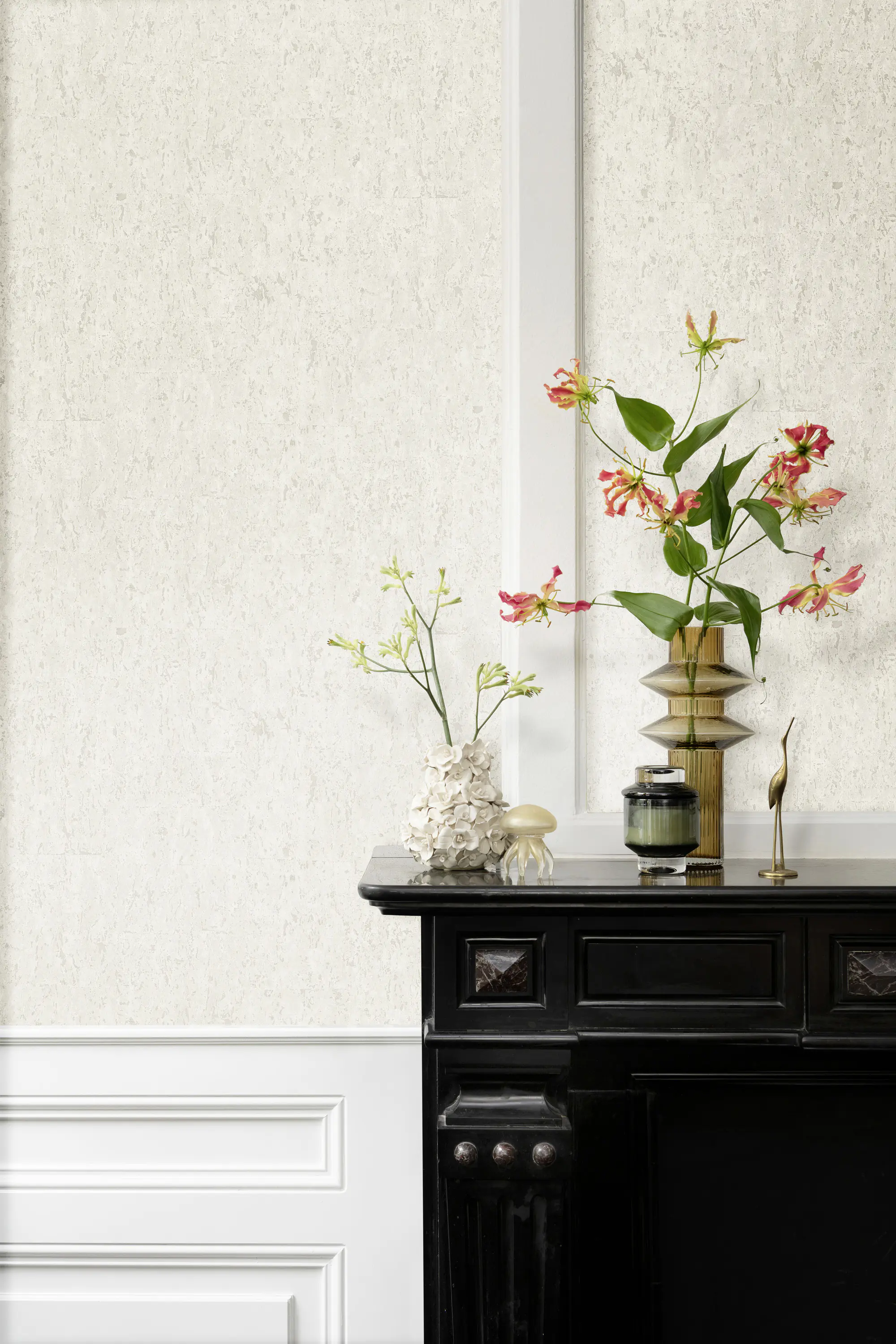 Rasch Vliestapete 538311 Weiß-Offwhite Muster & Motive 10,05 m x 0,53 m