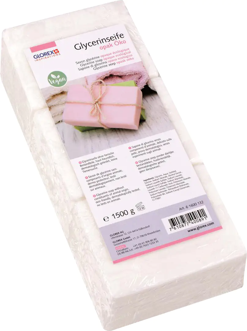Glorex Glycerin-Seife Öko opak 1500 g