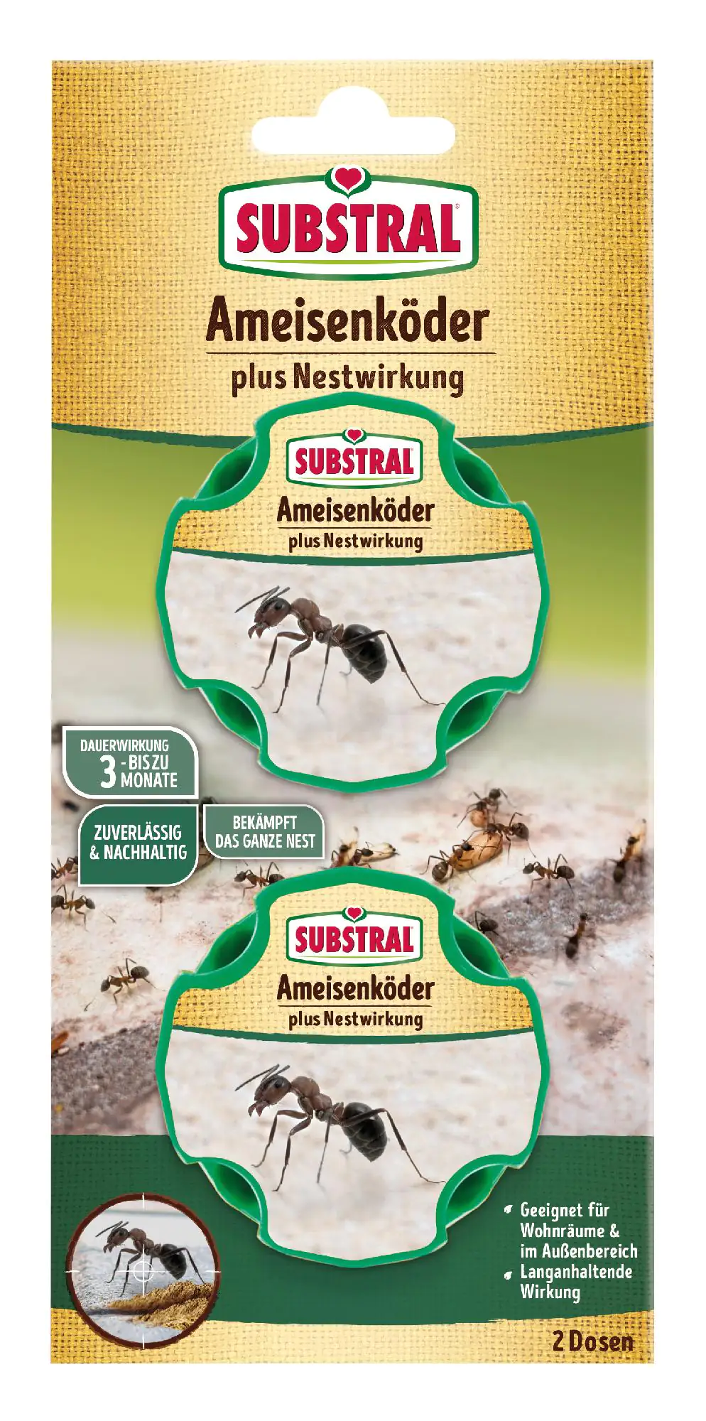 Substral Ameisenköderdose 2 Stück