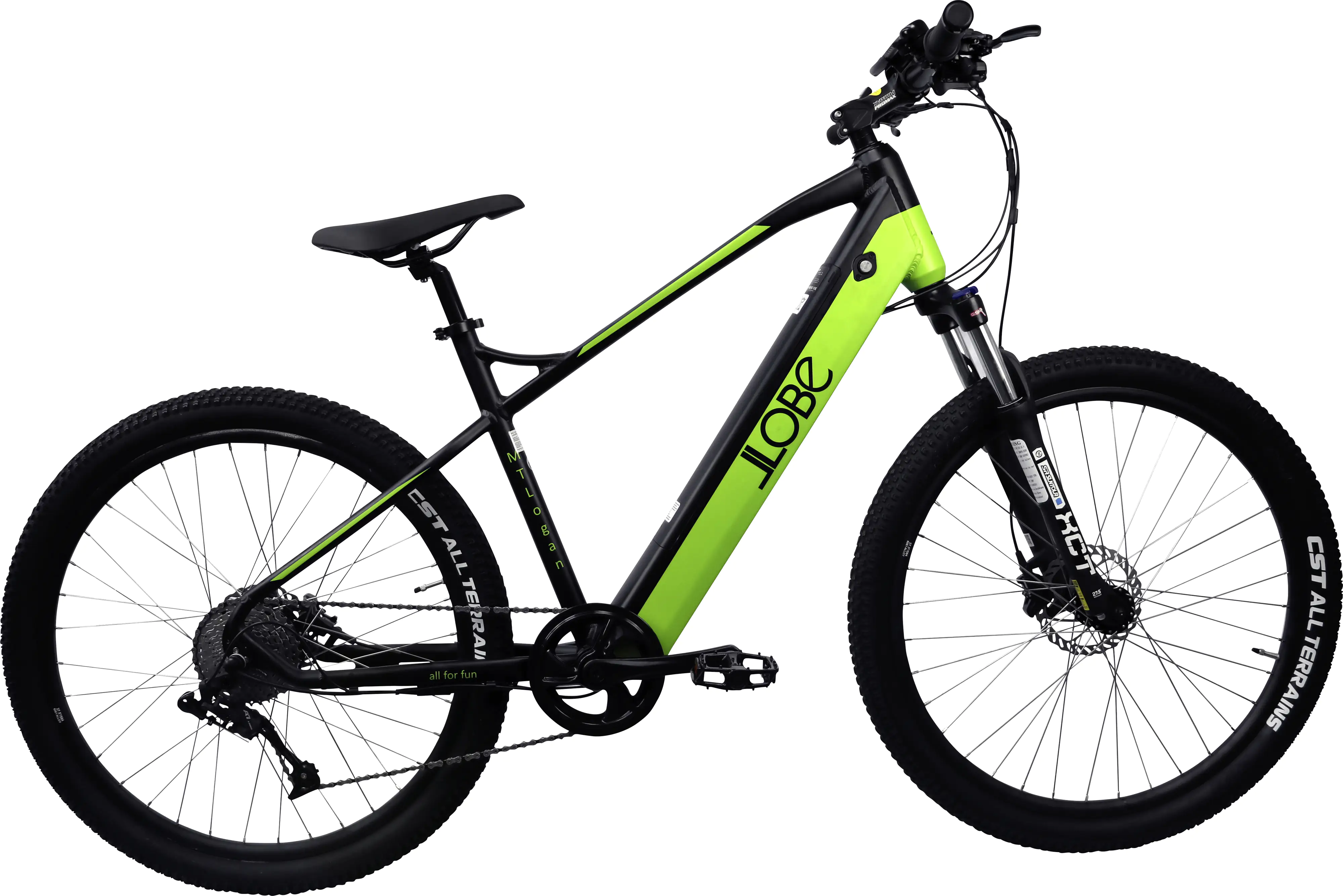 LLobe E-Bike Mountain MT Logan 27,5 Zoll RH 48cm 10-Gang 468 Wh mattgrau-grün LLobe E-Bike Mountain MT Logan 27,5 Zoll RH 48cm 10-Gang 468 Wh mattgrau-grün