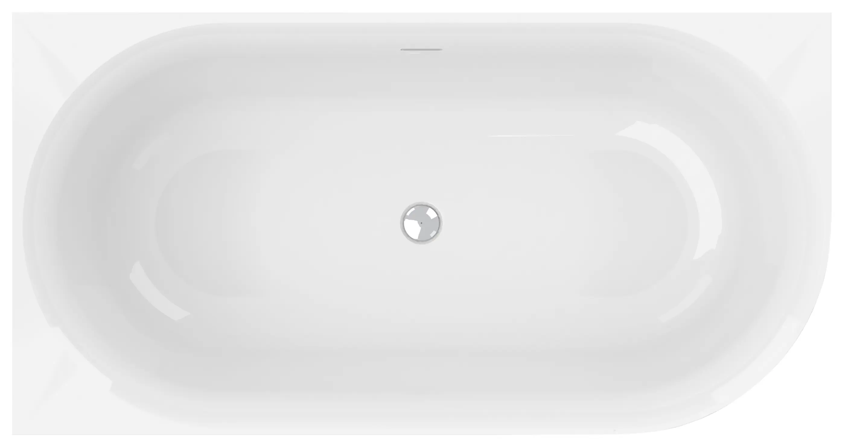 Ottofond Badewanne Mince Corner XS weiß rechts 155 x 80 / 44 cm