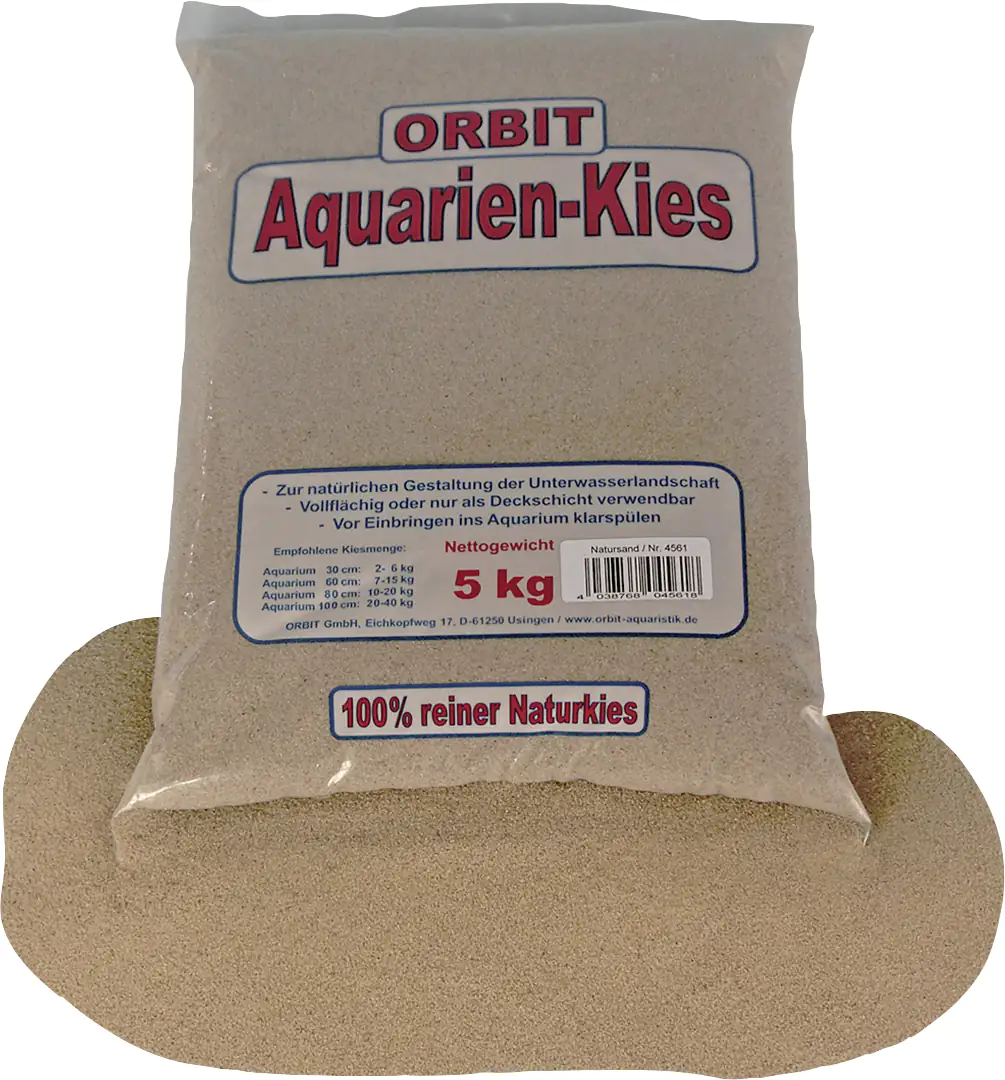 Orbit Aquarien Natur-Sand natur 5 kg Orbit Aquarien Natur-Sand natur 5 kg