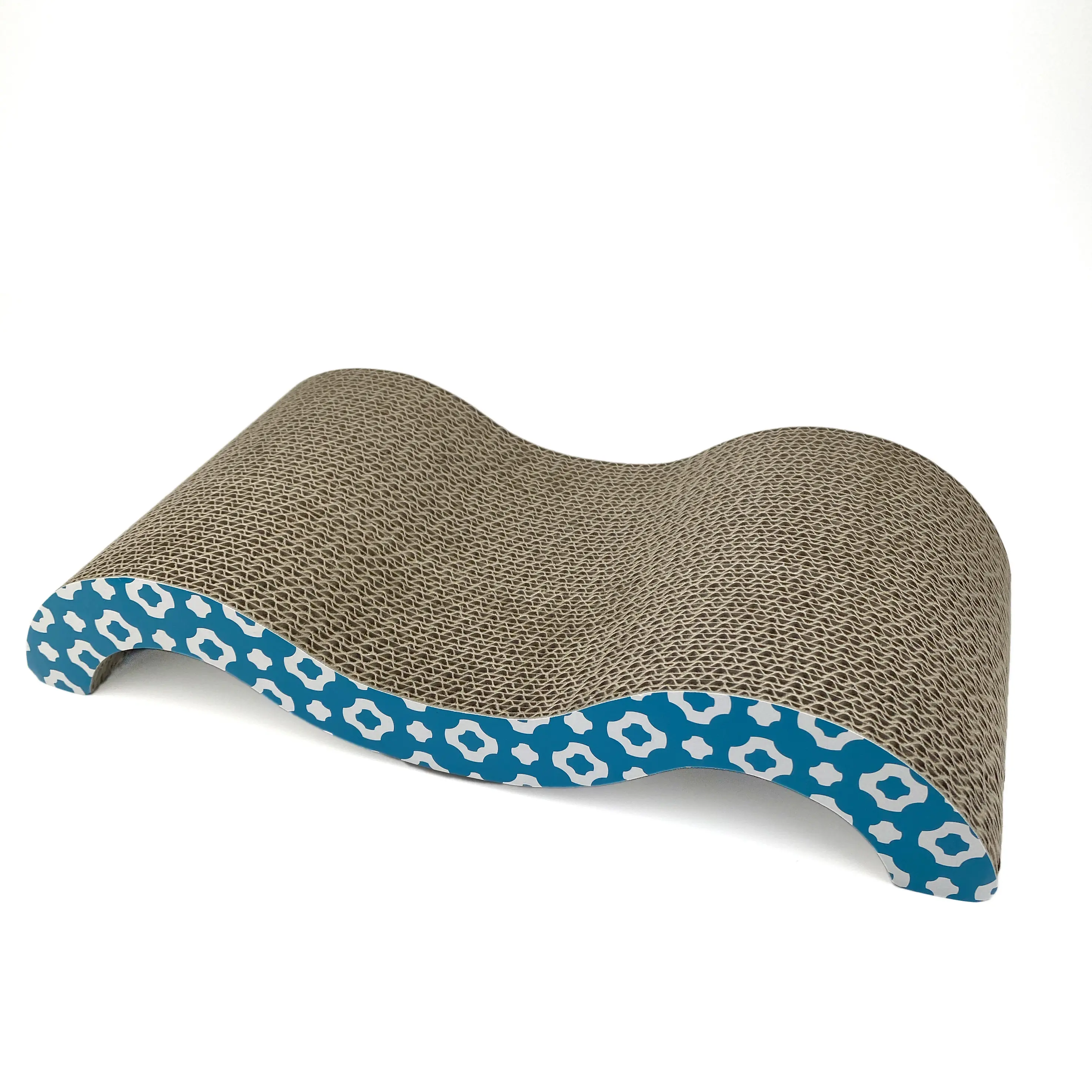 Thempa Kratzpappe für Katzen Wave mit Katzenminze 38 cm