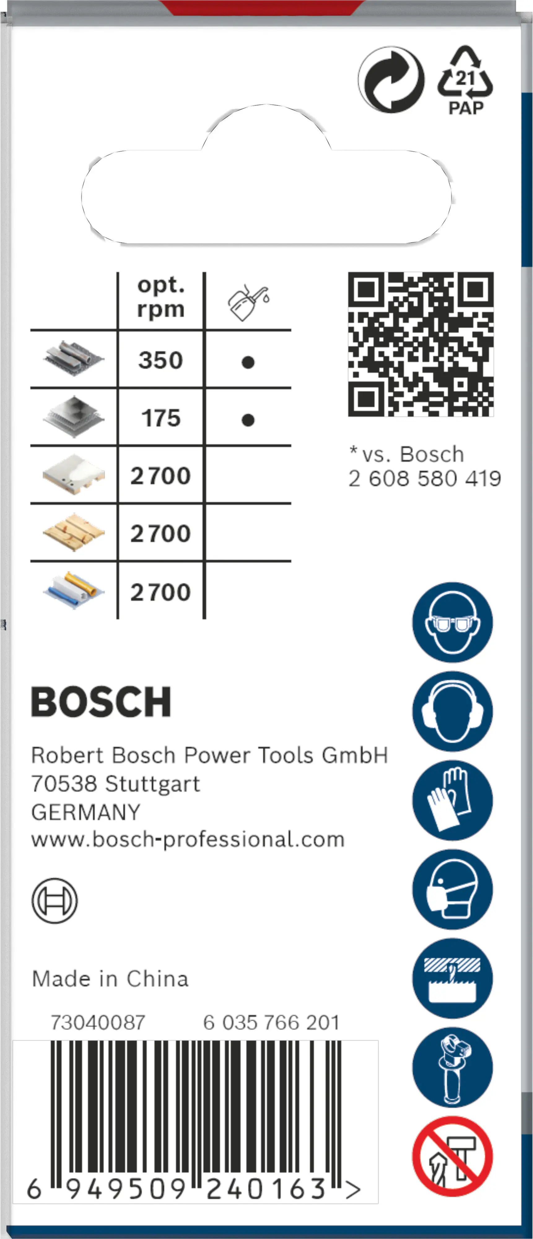 Bosch PRO Multi Material PC Plus Lochsäge 25 mm