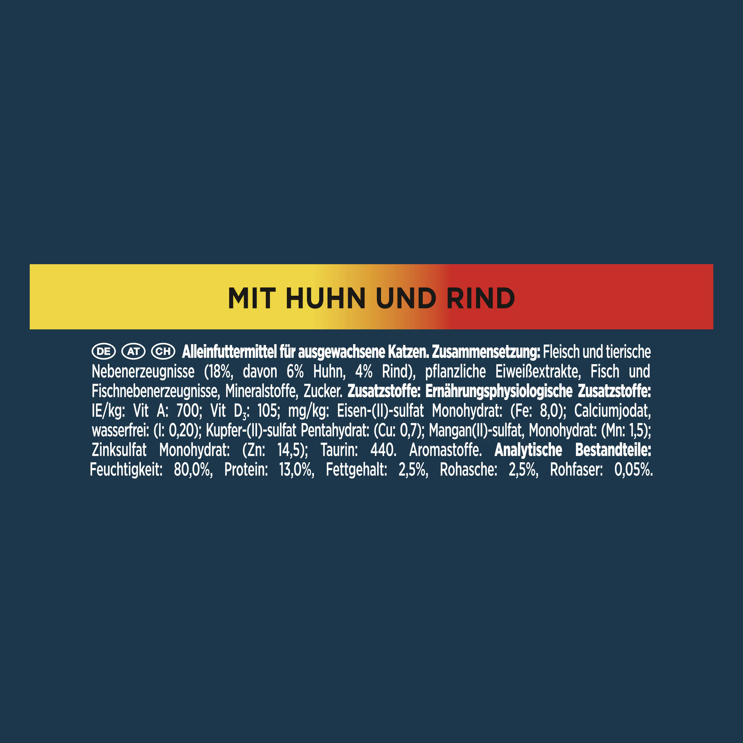 Gourmet Perle Duetto mit Huhn & Rind 85 g