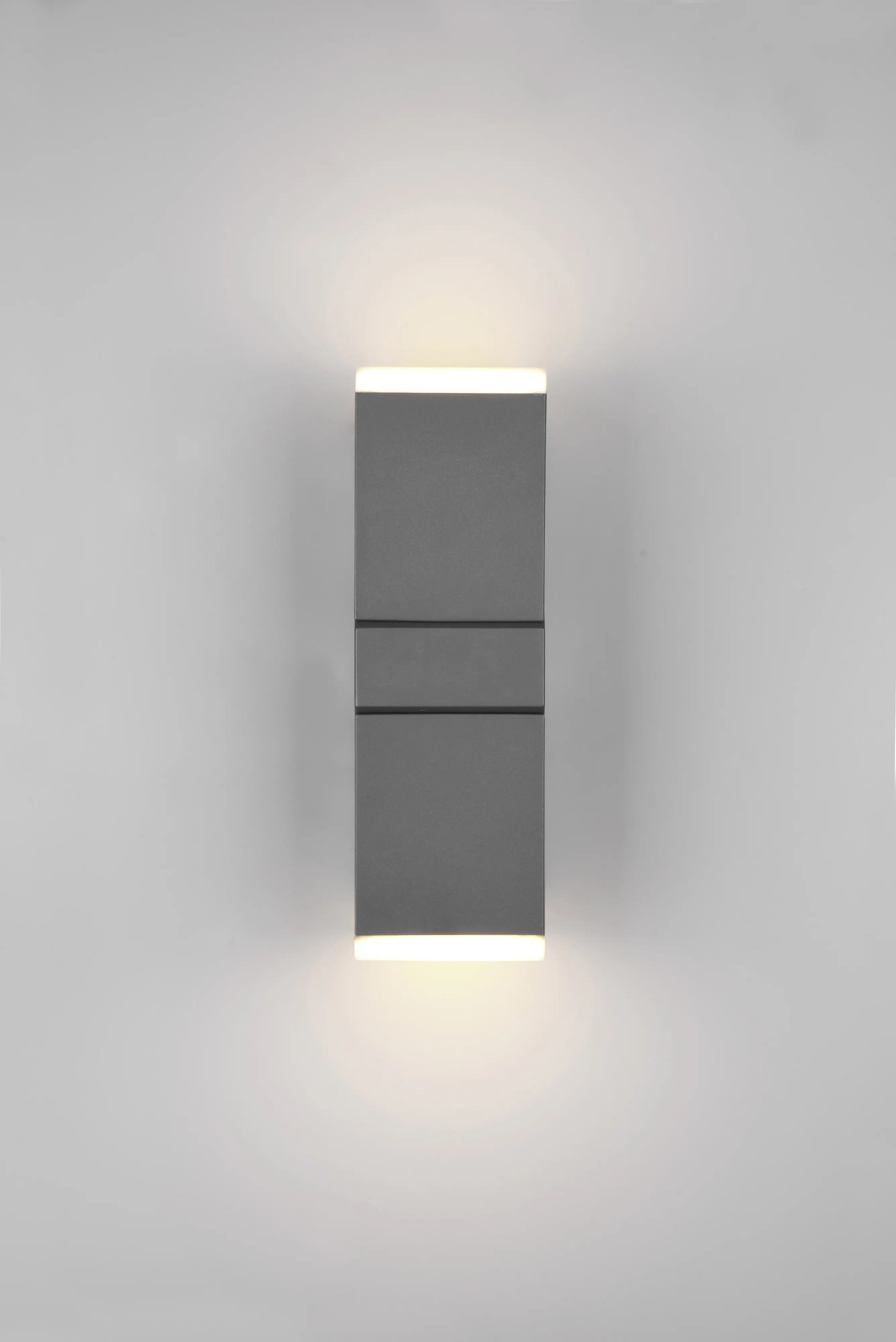 Trio LED Wandleuchte Avon innen/außen anthrazit schwenkbar 14W warmweiß