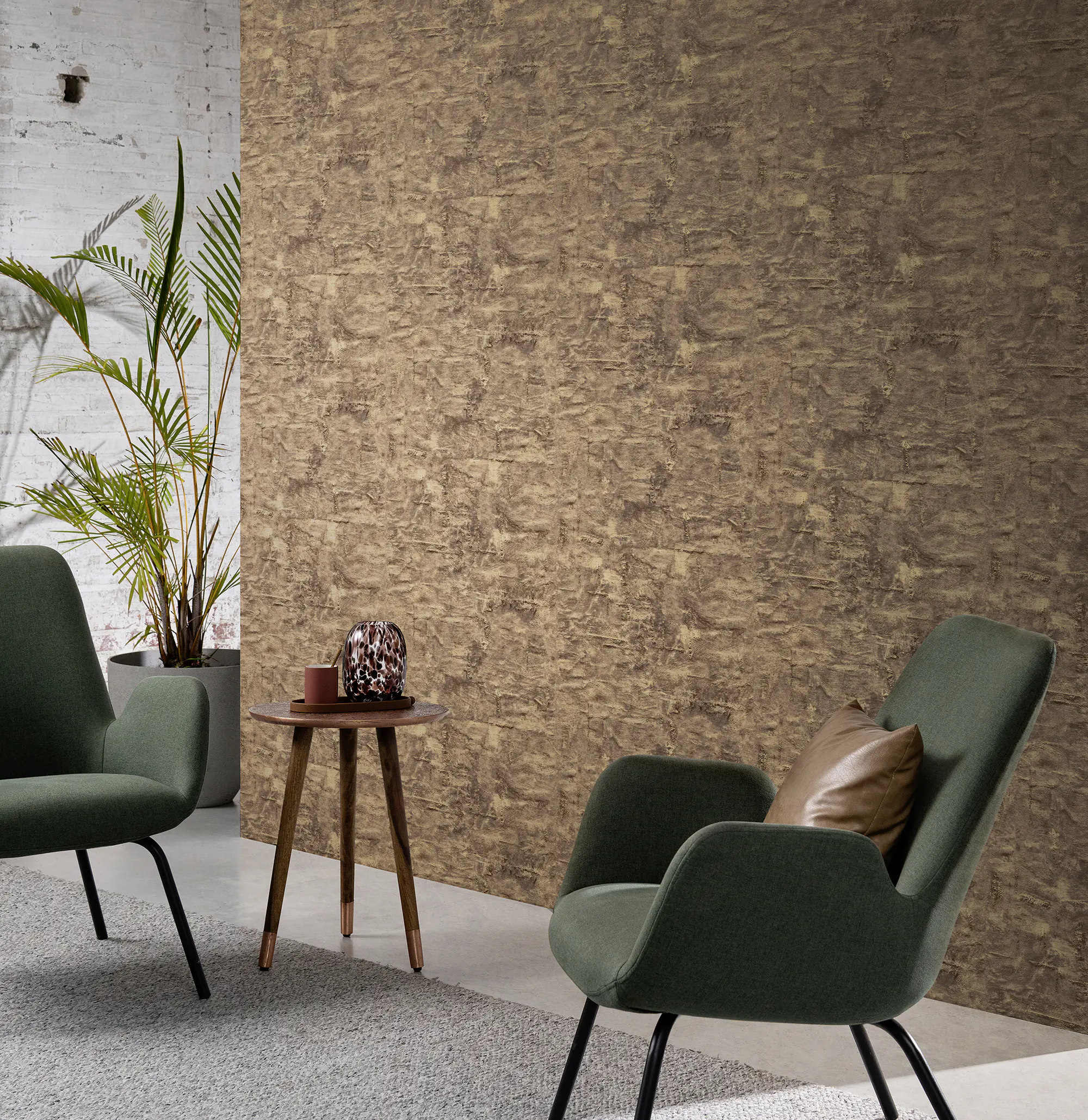 Rasch Vliestapete 499711 Braun-Rostbraun Muster & Motive 10,05 m x 0,53 m