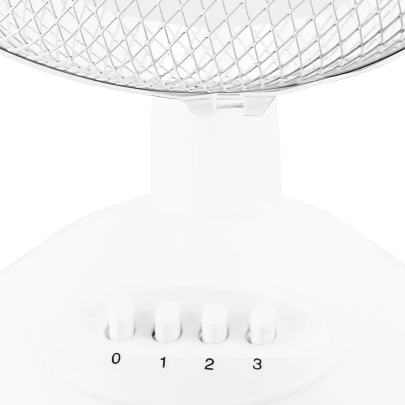 Emerio Tischventilator Ø 30cm weiß