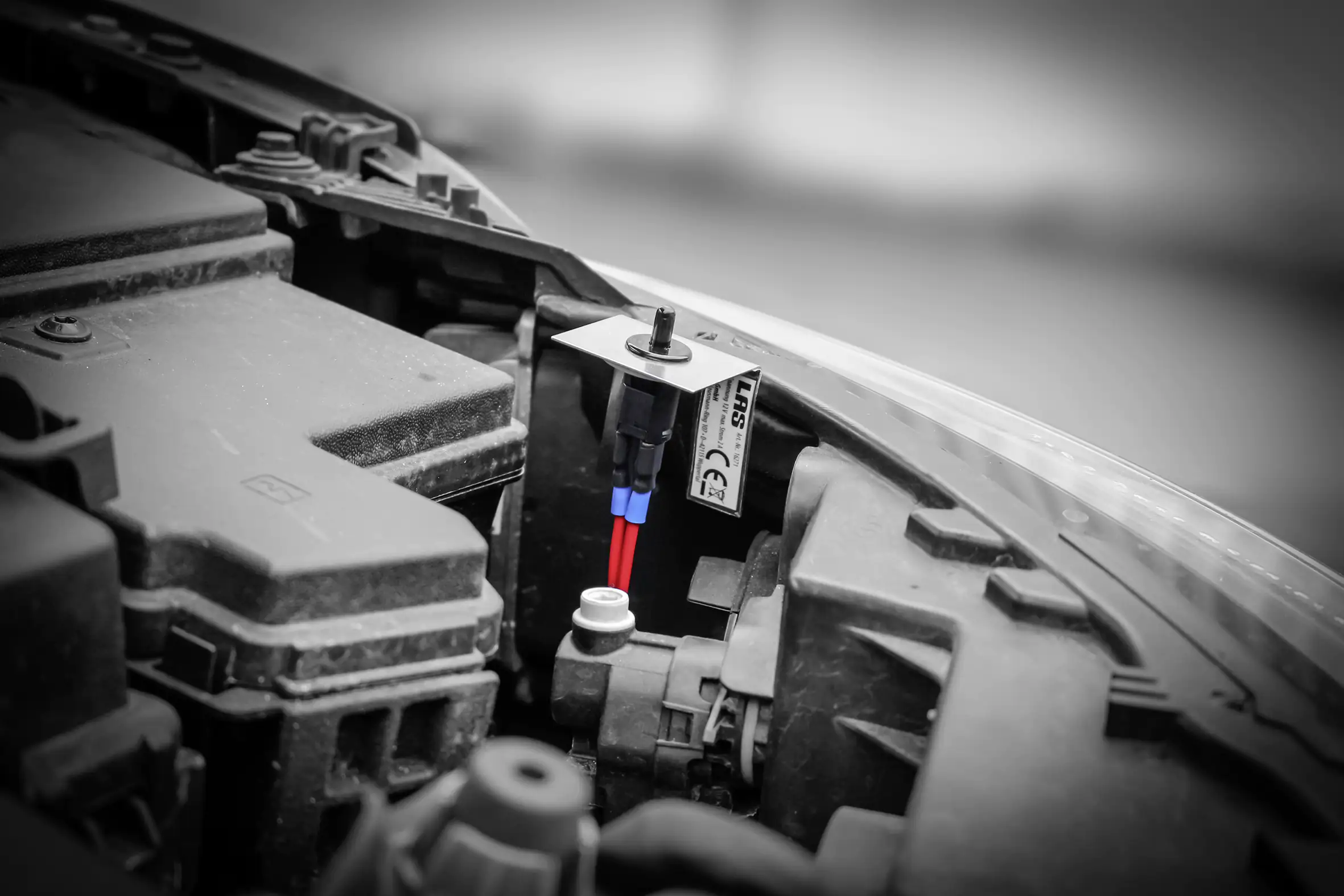 LAS Motorhauben Kontaktschalter 12V DC