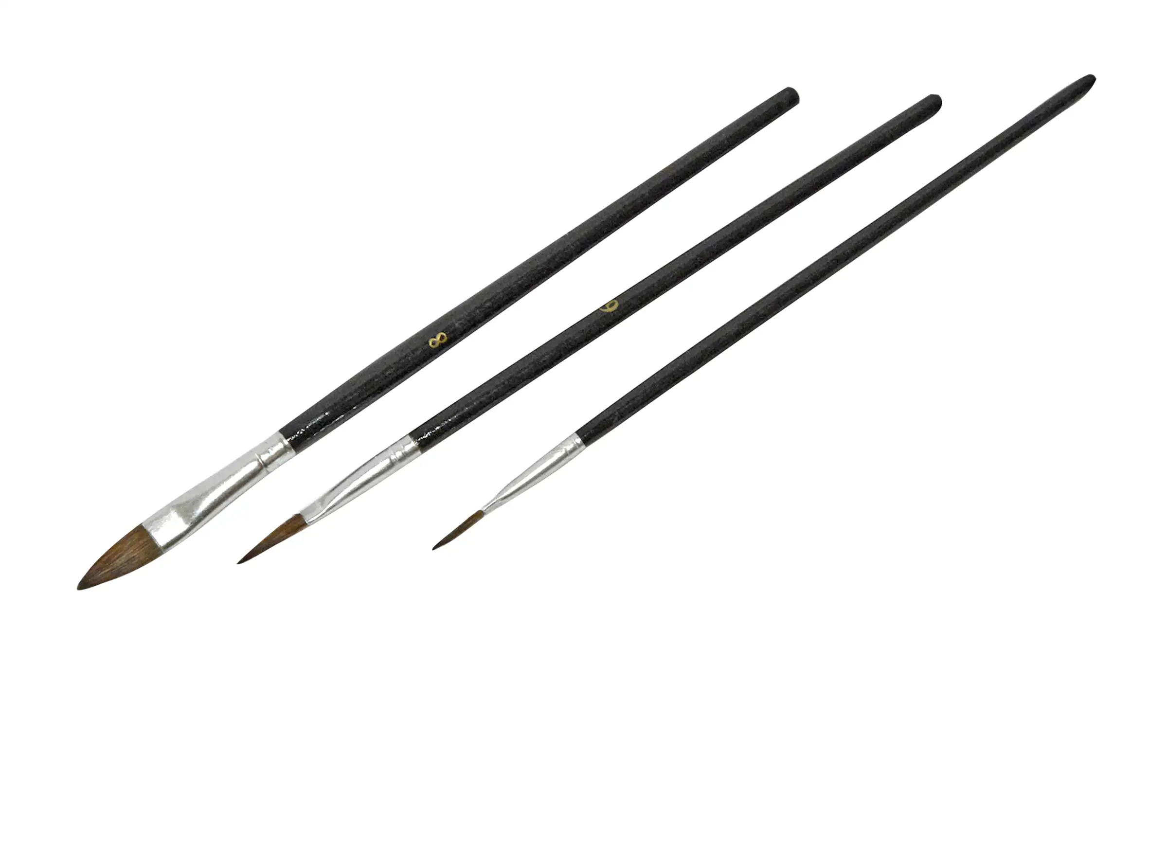 Nespoli Ausbesserungspinsel-Set 3-teilig