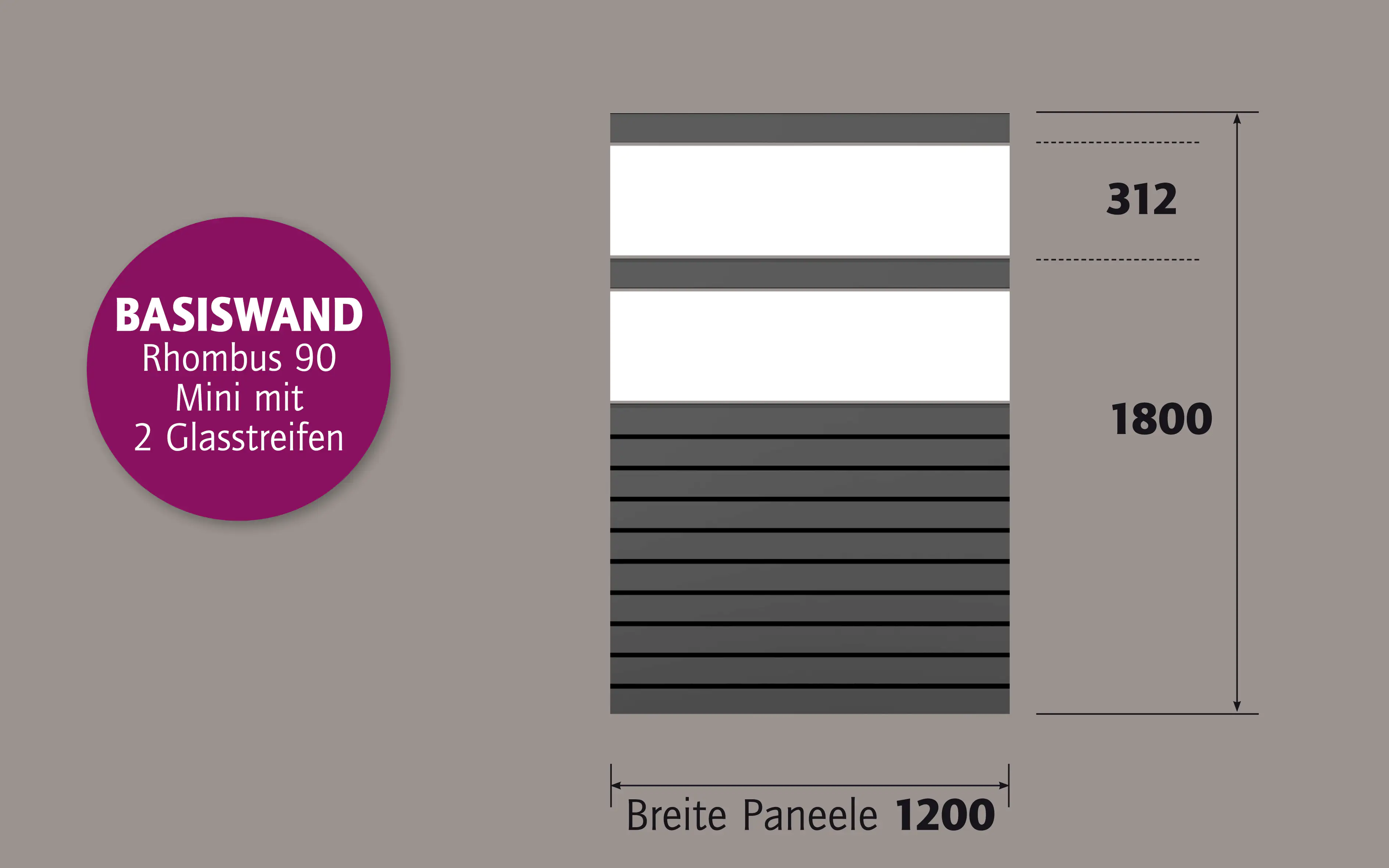 Ambiente Alu-Zaun Rhombus 90 MINI + ESG 8 mm 180 cm x 120 cm 22 mm stark Ambiente Alu-Zaun Rhombus 90 MINI + ESG 8 mm 180 cm x 120 cm 22 mm stark
